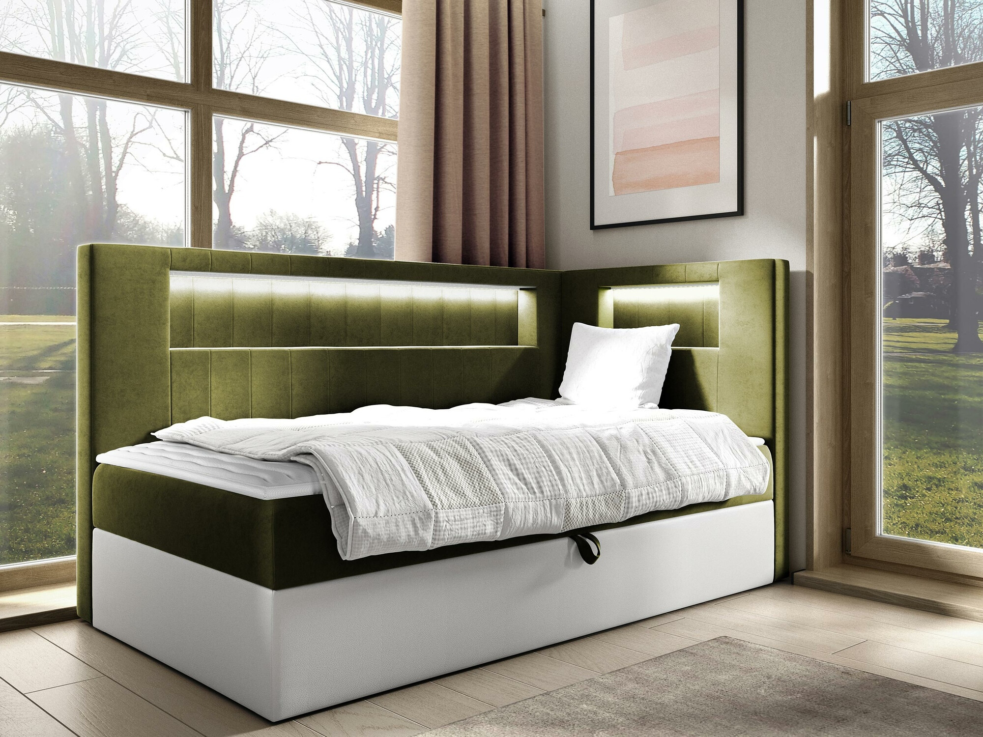 Kontinentālā gulta Lucus VIII (Soft 017 + Fresh 12)