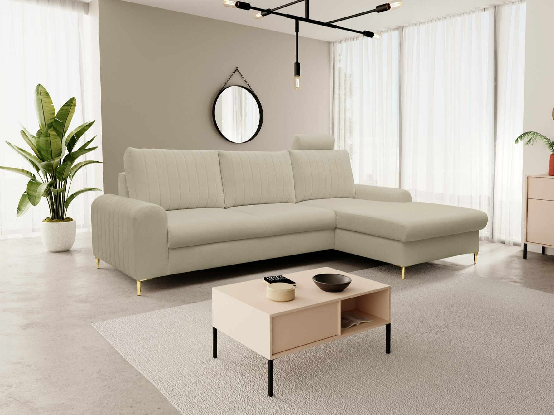 Stūra dīvāns Kingston 163 (Loft 2)