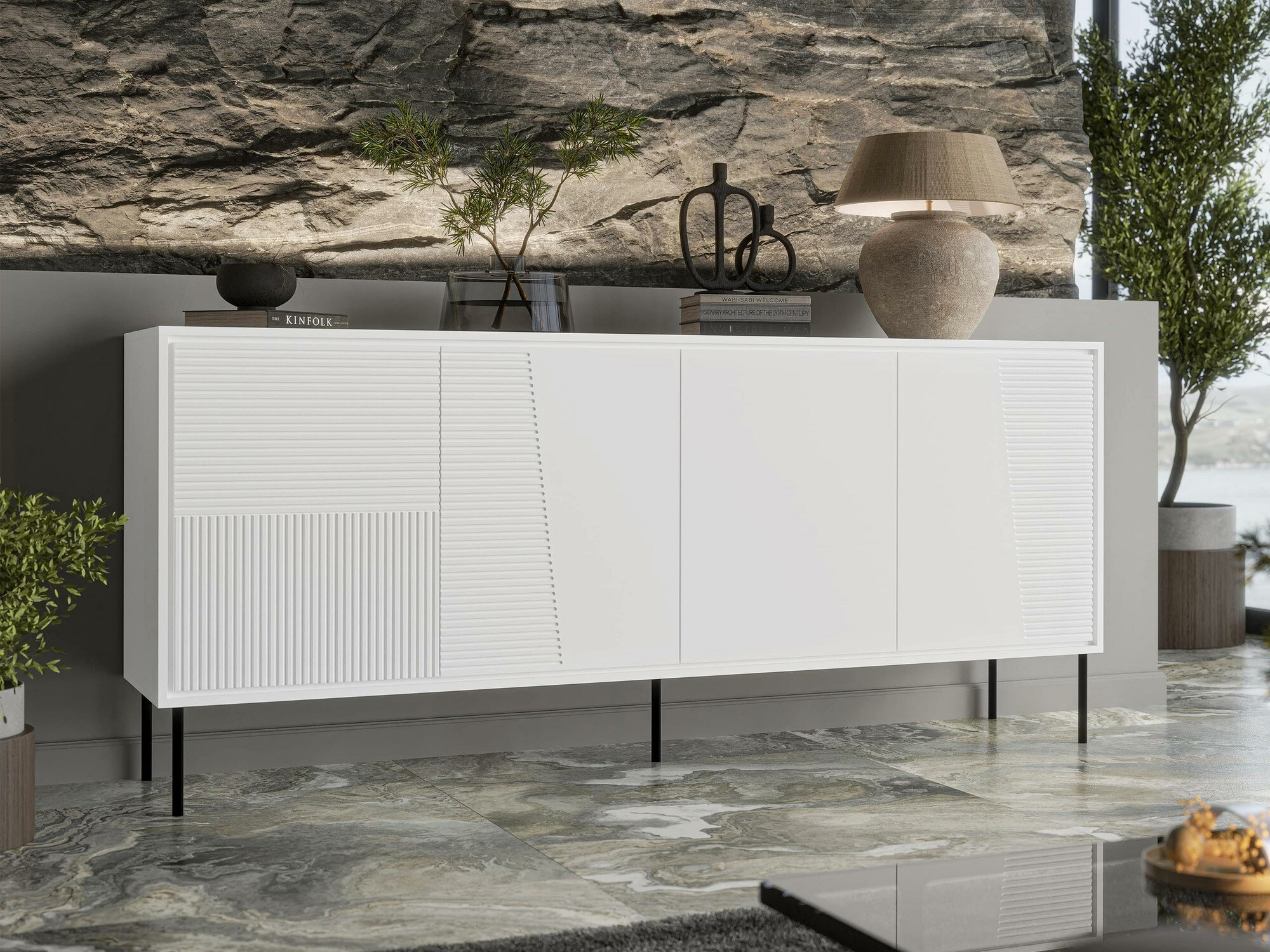 Skapis Charlotte 208 (Balts)