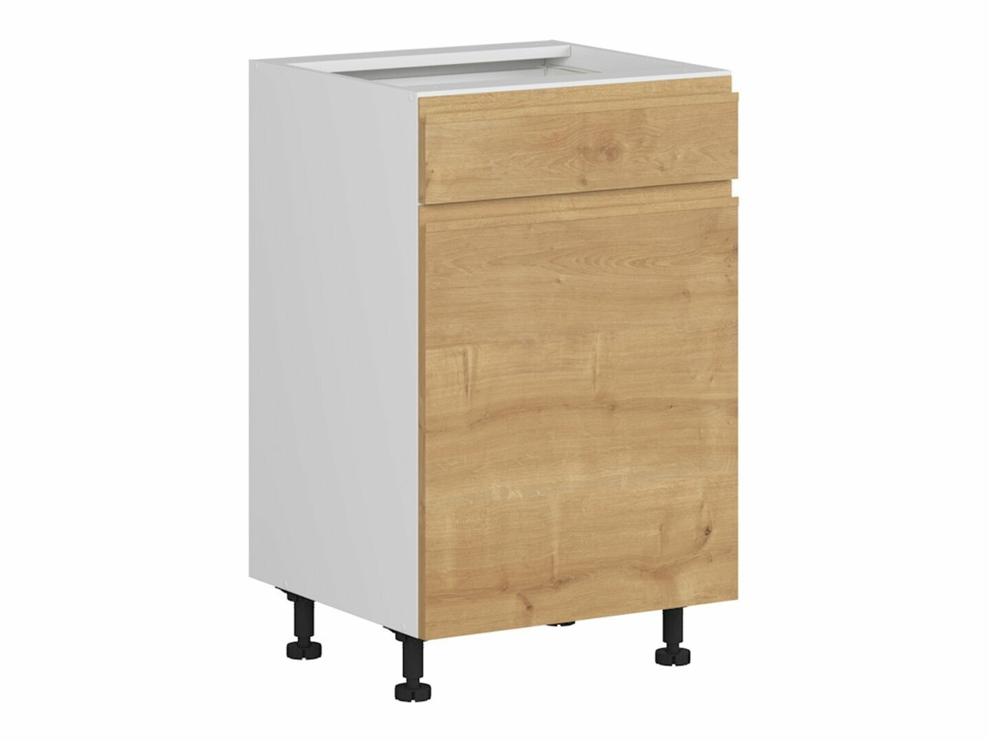 Moduļu skapis ar atvilktni un durvīm Soli Oak 104
