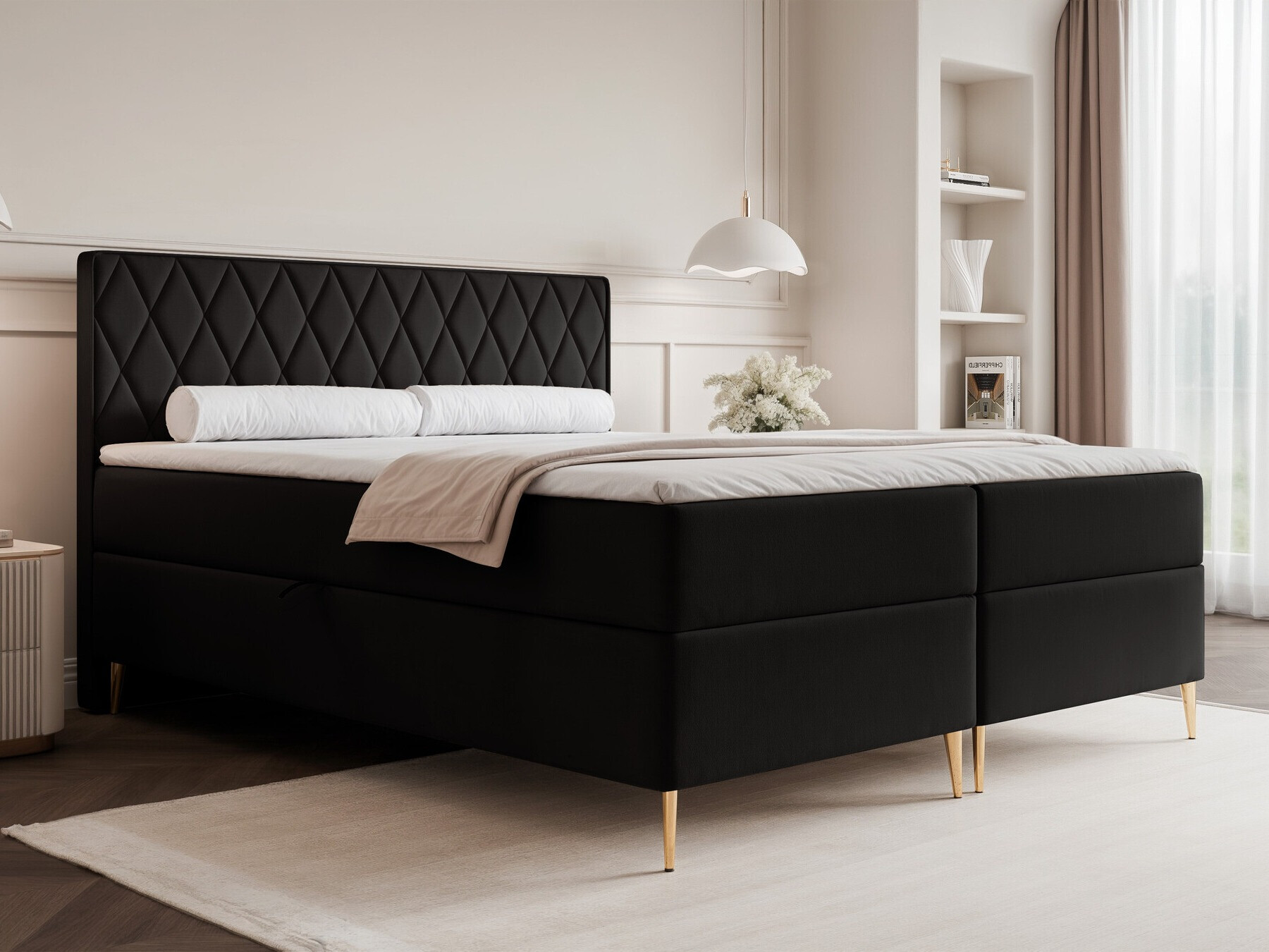 Kontinentālā gulta Martinez 110 (Magic Velvet 2219)