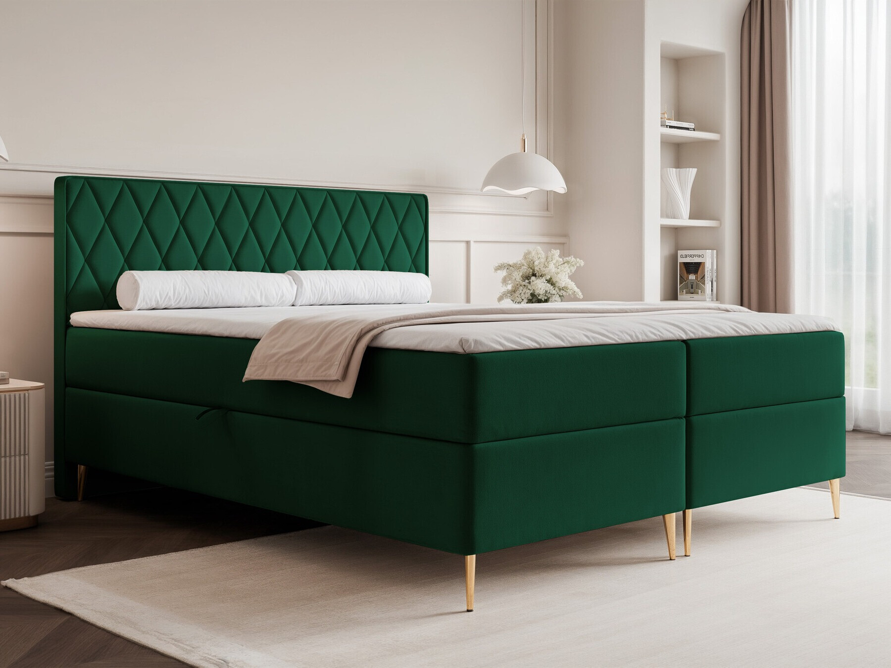 Kontinentālā gulta Martinez 110 (Magic Velvet 2225)