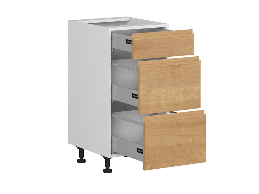 Moduļu skapis ar atvilktnēm Soli Oak 109