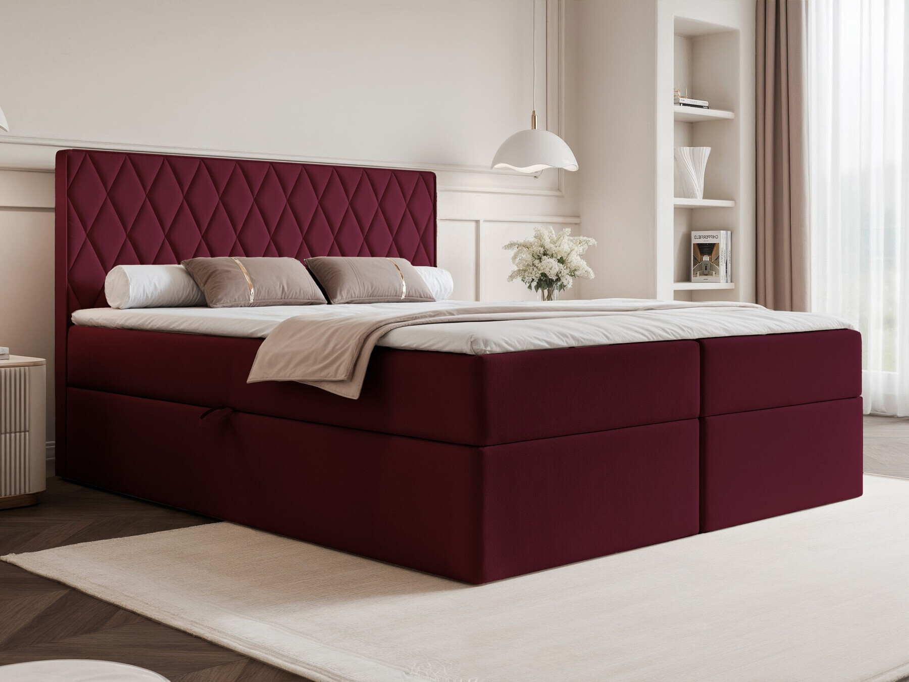 Kontinentālā gulta Martinez 114 (Magic Velvet 2229)