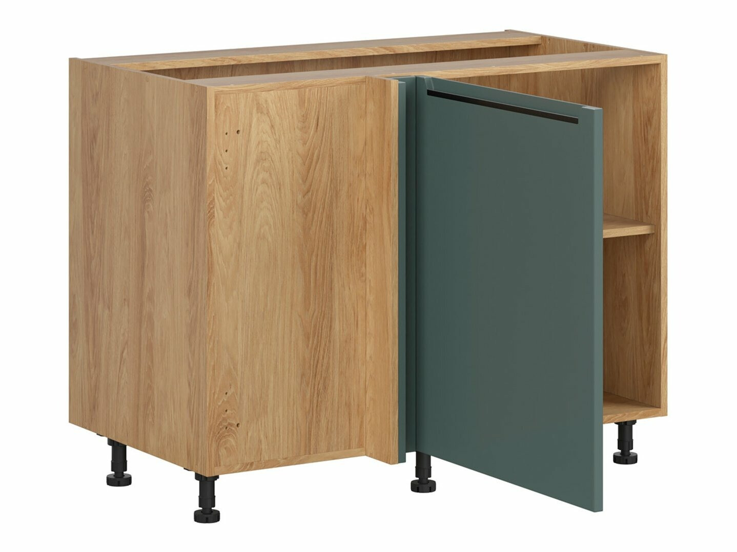 Moduļu stūra skapis Riso Green 130