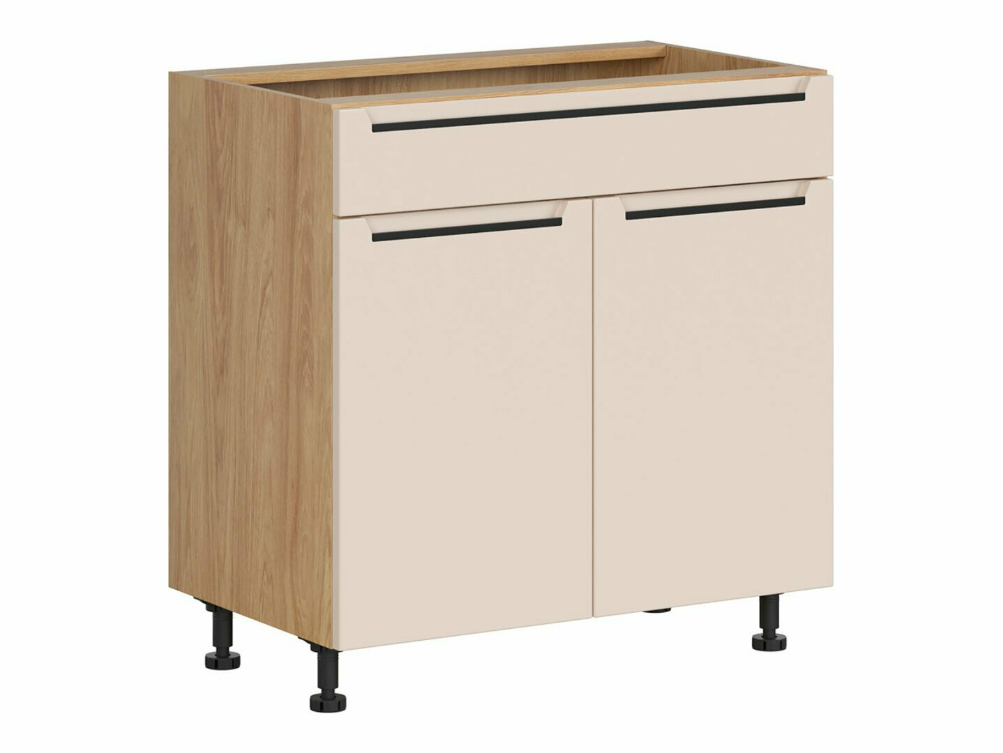 Moduļu skapis ar durvīm Riso Beige 101