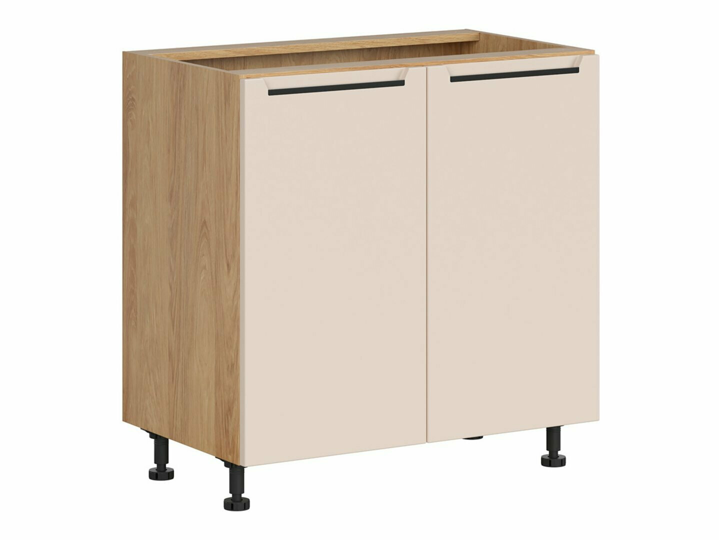 Moduļu skapis ar durvīm Riso Beige 120