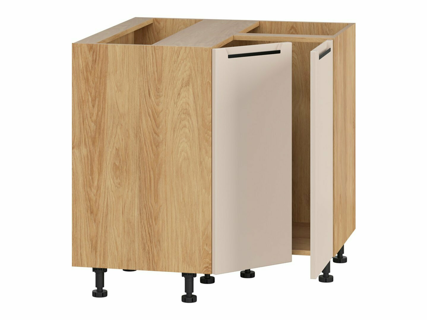 Moduļu stūra skapis Riso Beige 131