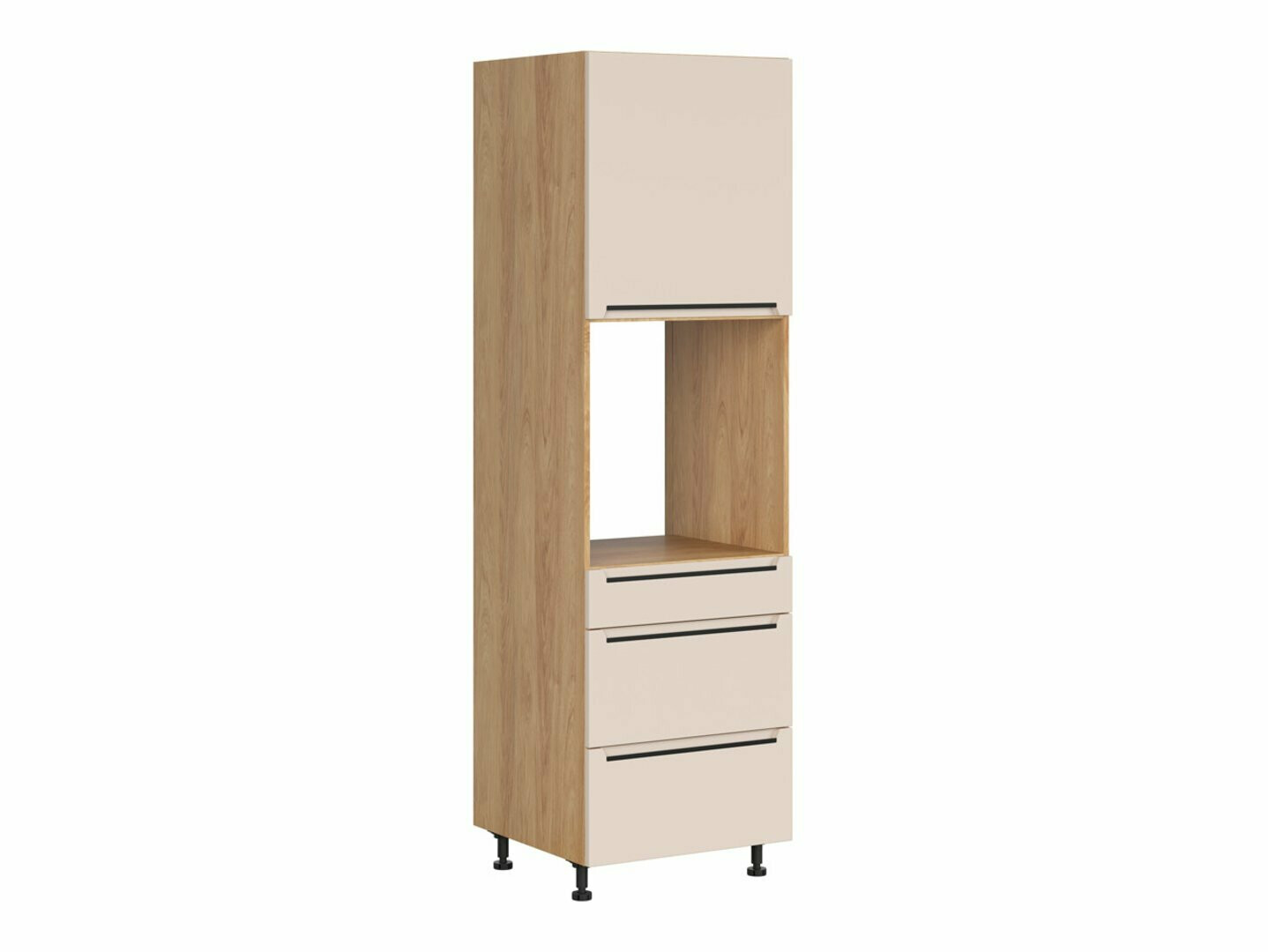 Moduļu skapis iebūvējamai tehnikai Riso Beige 133