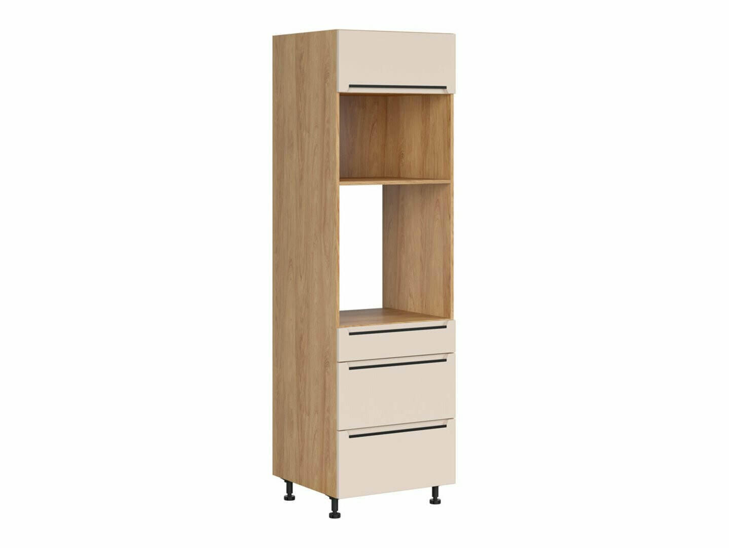 Moduļu skapis iebūvējamai tehnikai Riso Beige 134
