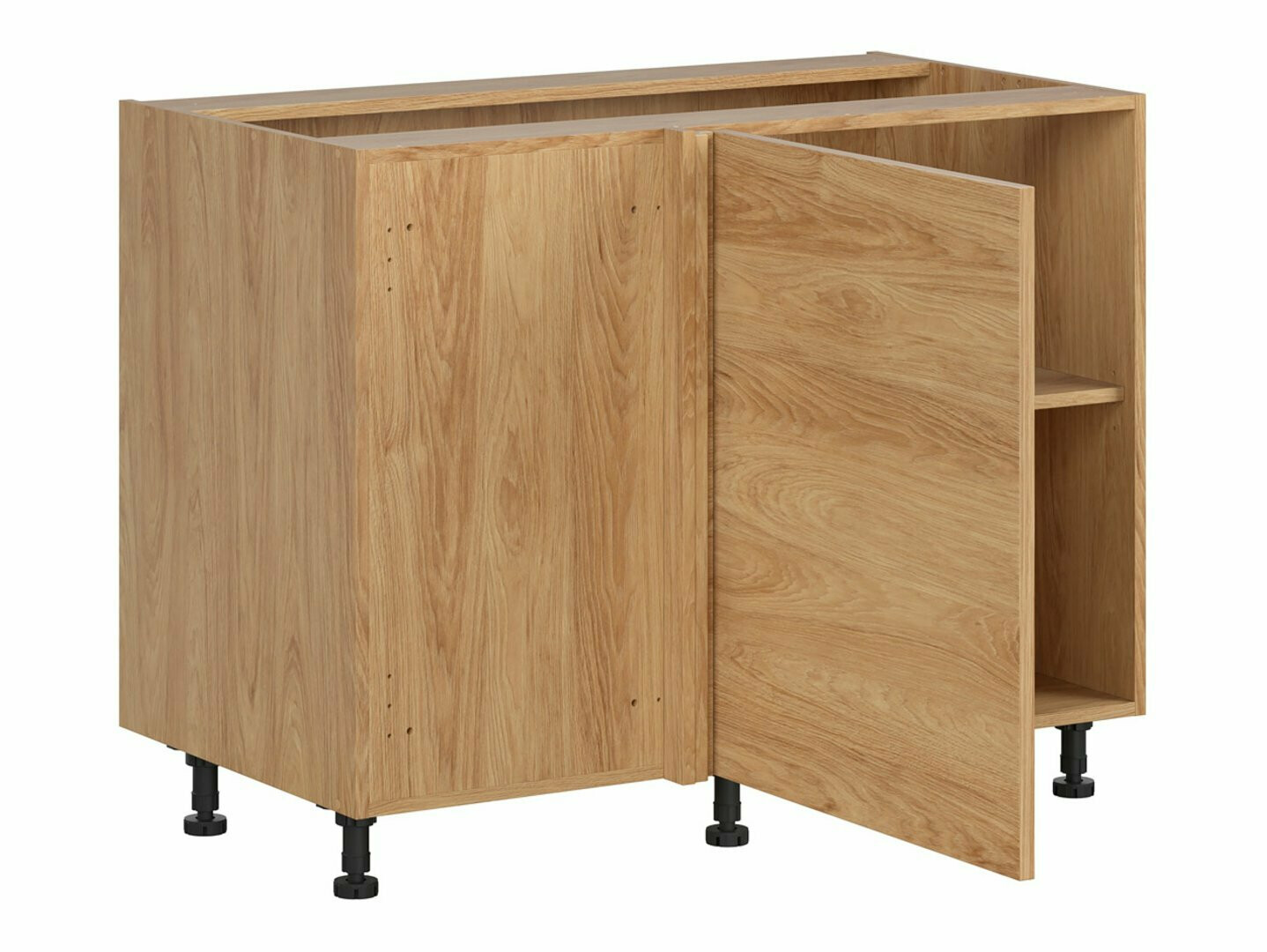 Moduļu stūra skapis Amper Oak 128