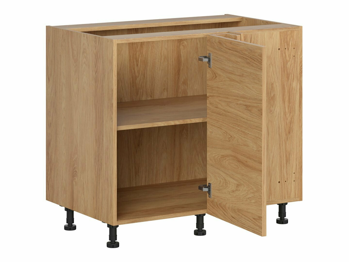 Moduļu stūra skapis Amper Oak 128