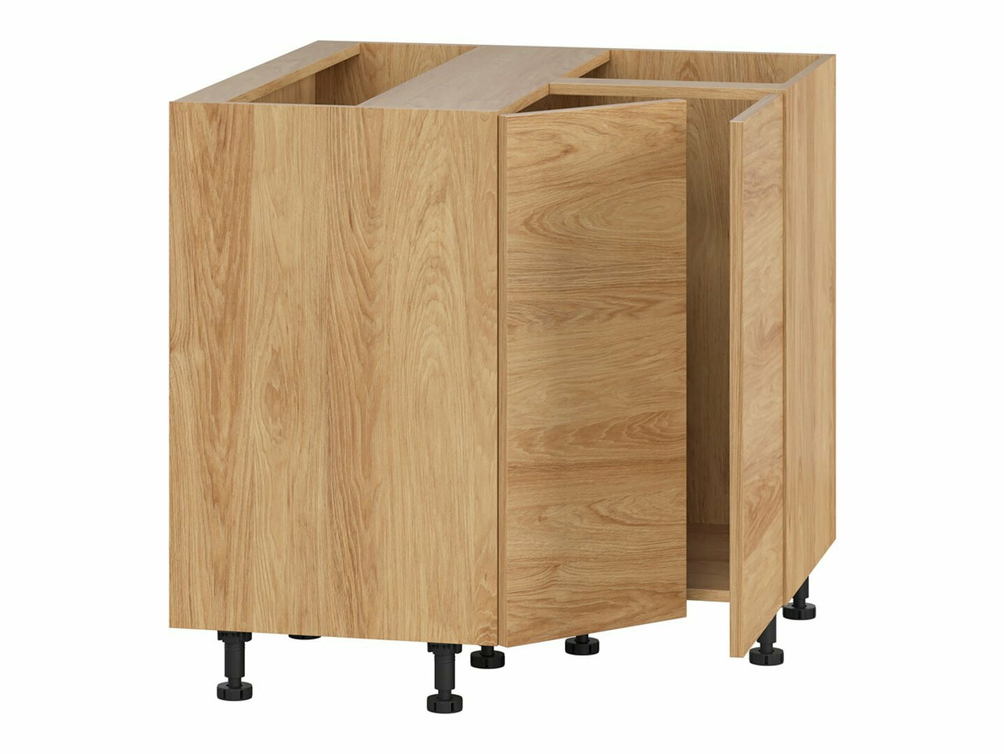 Moduļu stūra skapis Amper Oak 131