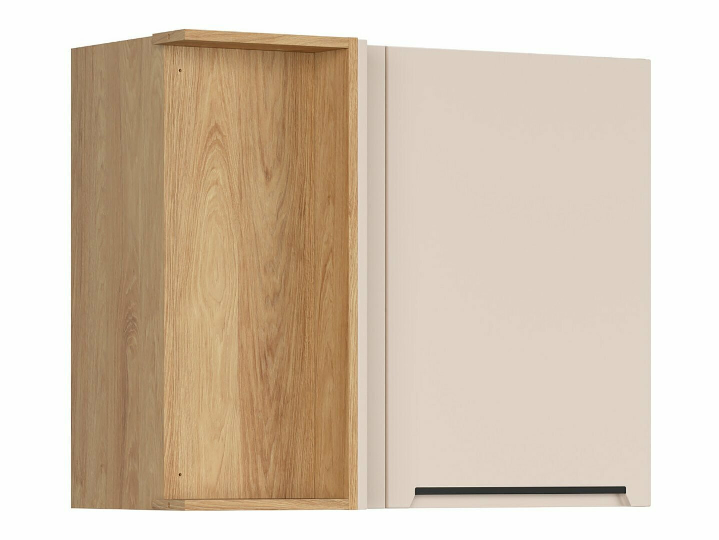 Moduļu piekarams stūra skapis Riso Beige 158