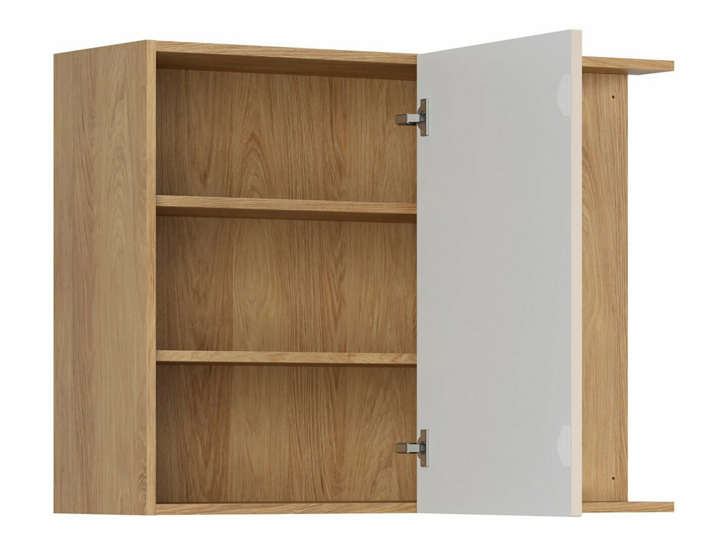 Moduļu piekarams stūra skapis Riso Beige 158