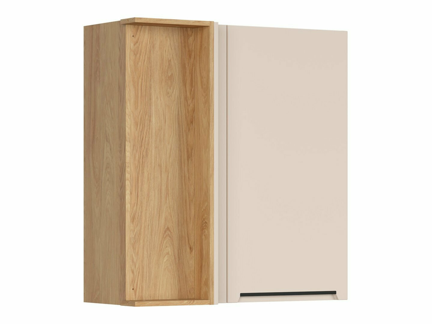 Moduļu piekarams stūra skapis Riso Beige 159