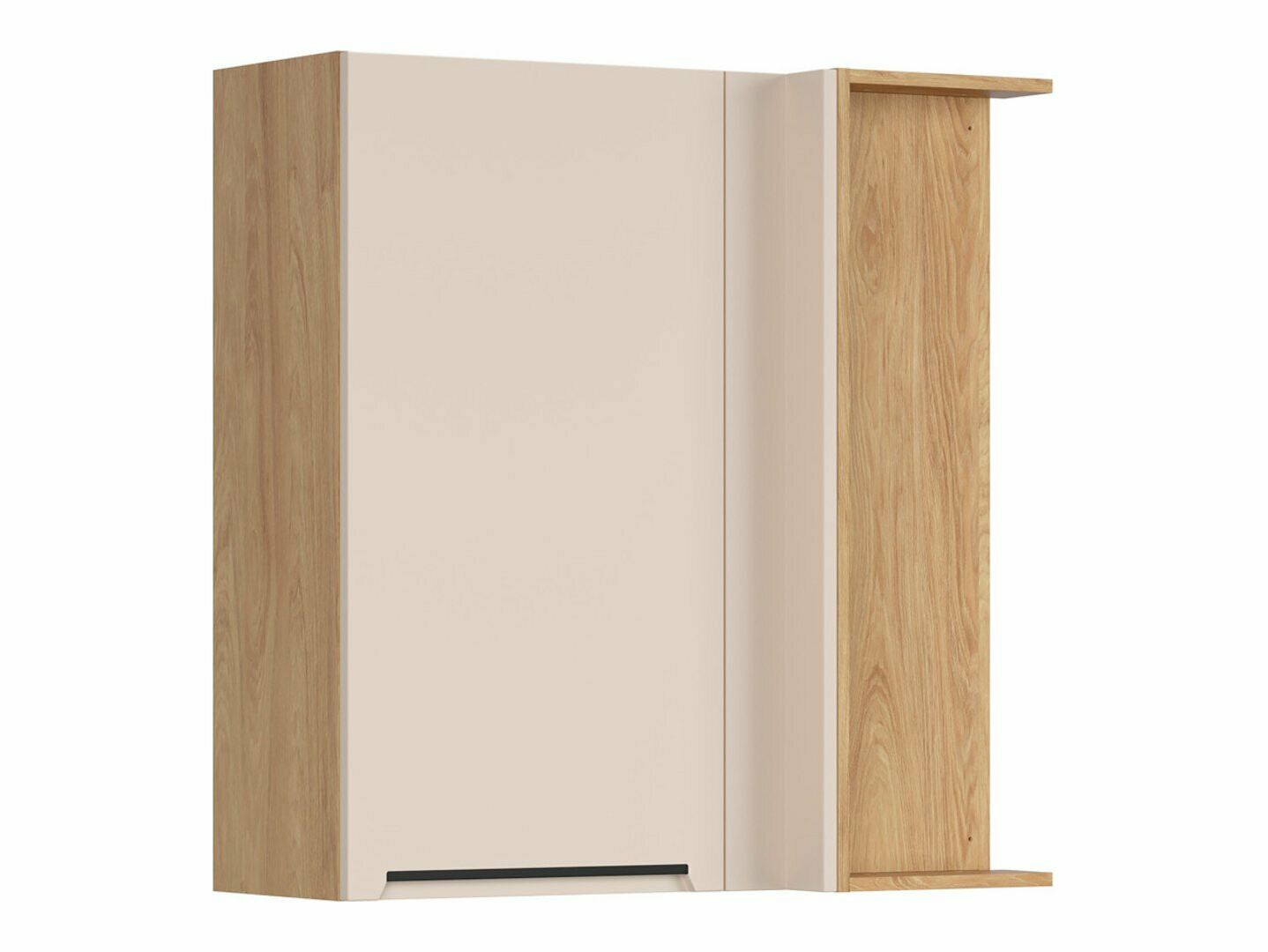 Moduļu piekarams stūra skapis Riso Beige 159