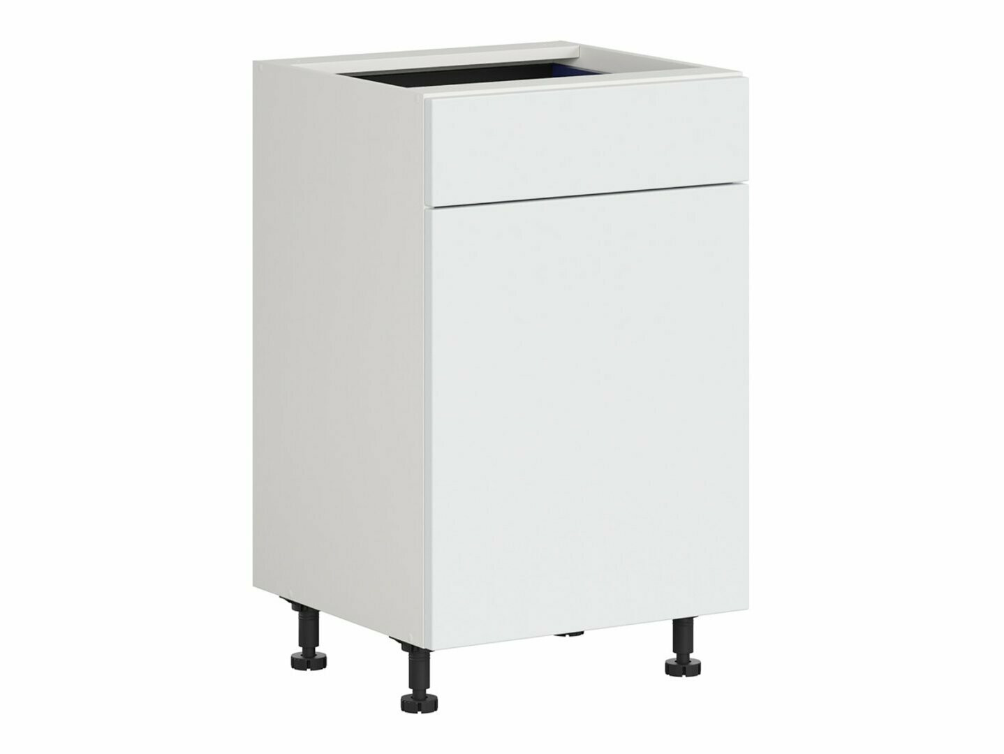 Moduļu skapis ar atvilktni un durvīm Top White 104