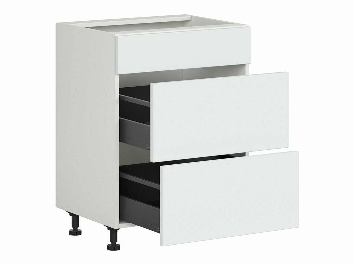 Moduļu skapis ar atvilktnēm Top White 107