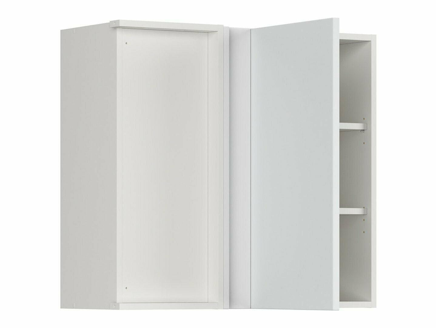 Moduļu piekarams stūra skapis Top White 155