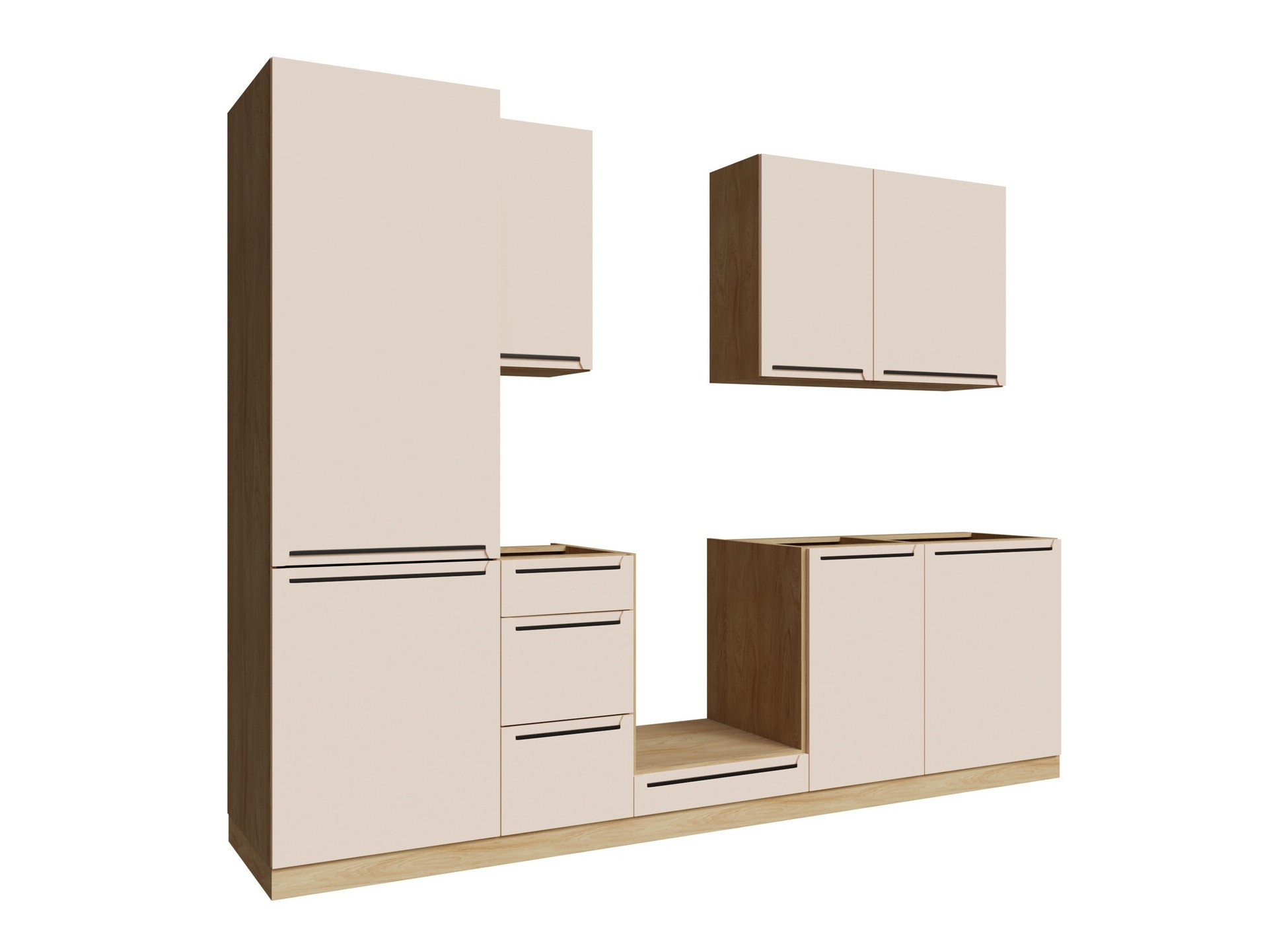 Moduļu virtuves komplekts Riso Beige 169