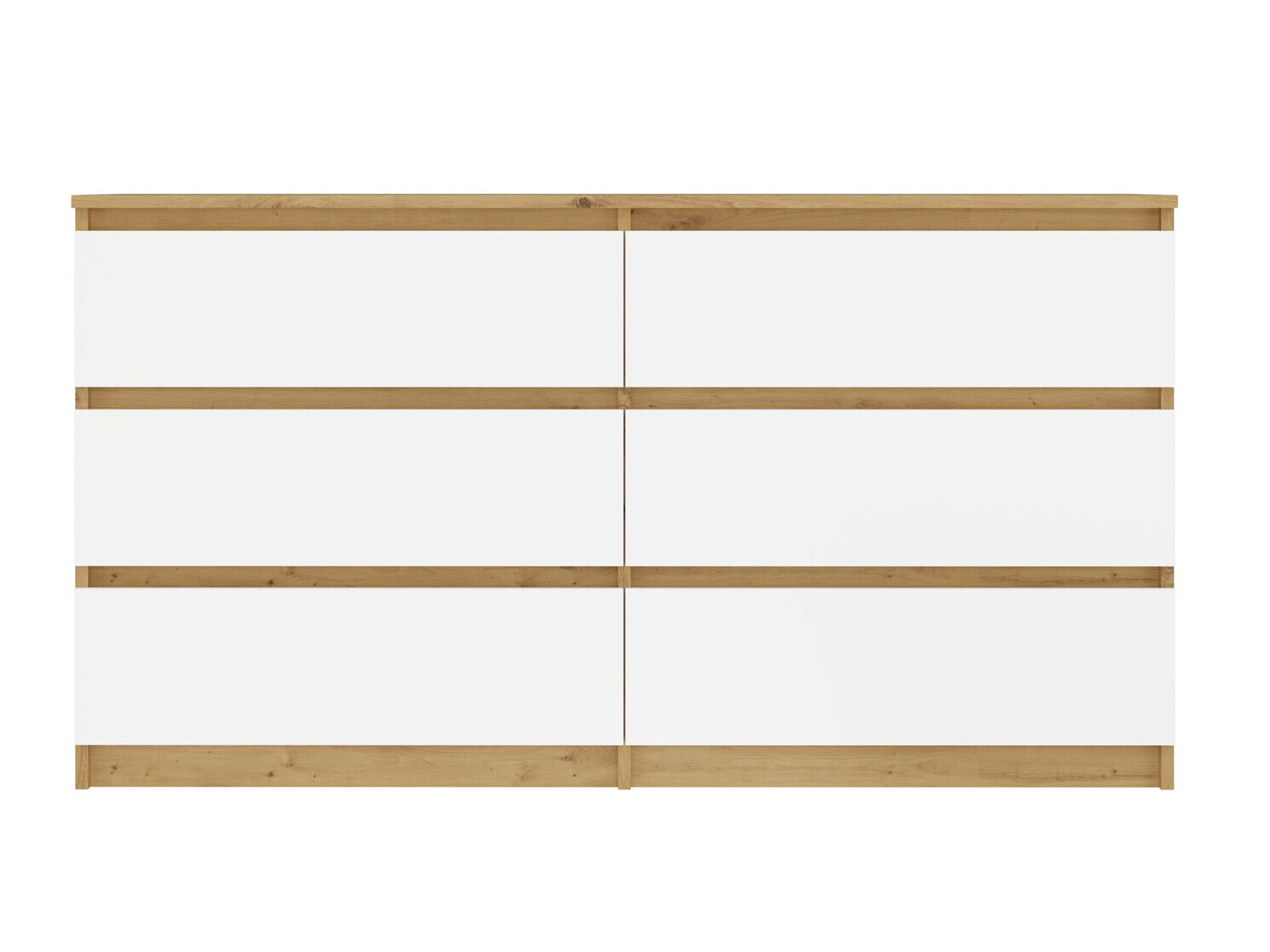 Kumode Elbvelu 102 (Artisan ozols + Balts)
