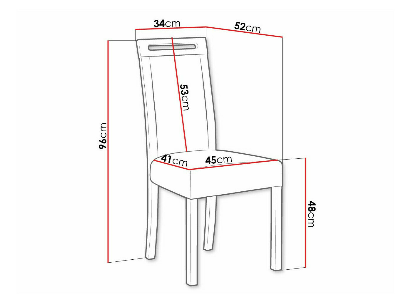 Krēsls Victorville 162 (Balts)