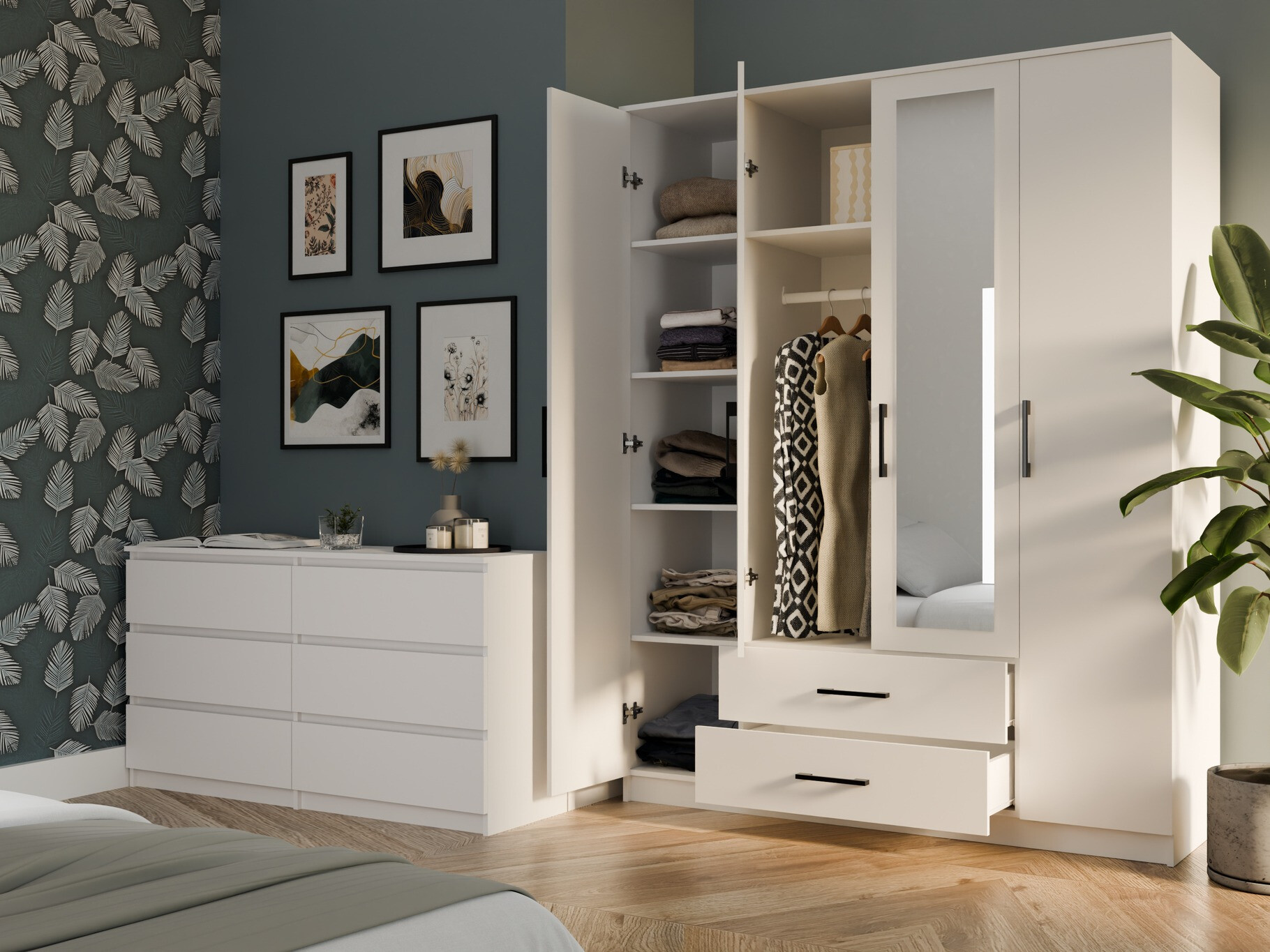 Skapis Mandeville 117 (Balts)