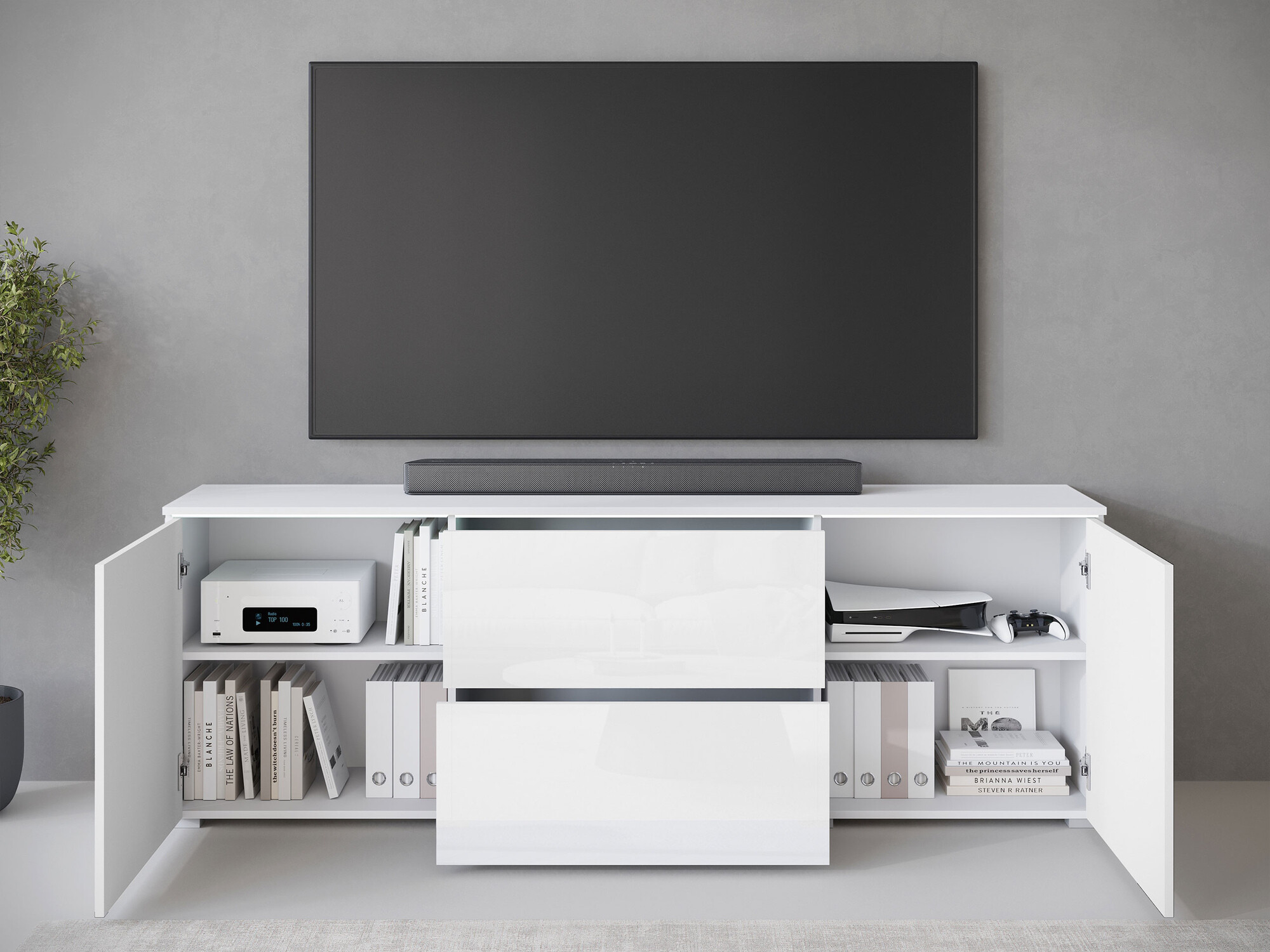 TV galds Mirfivo 104 (Grafīts)