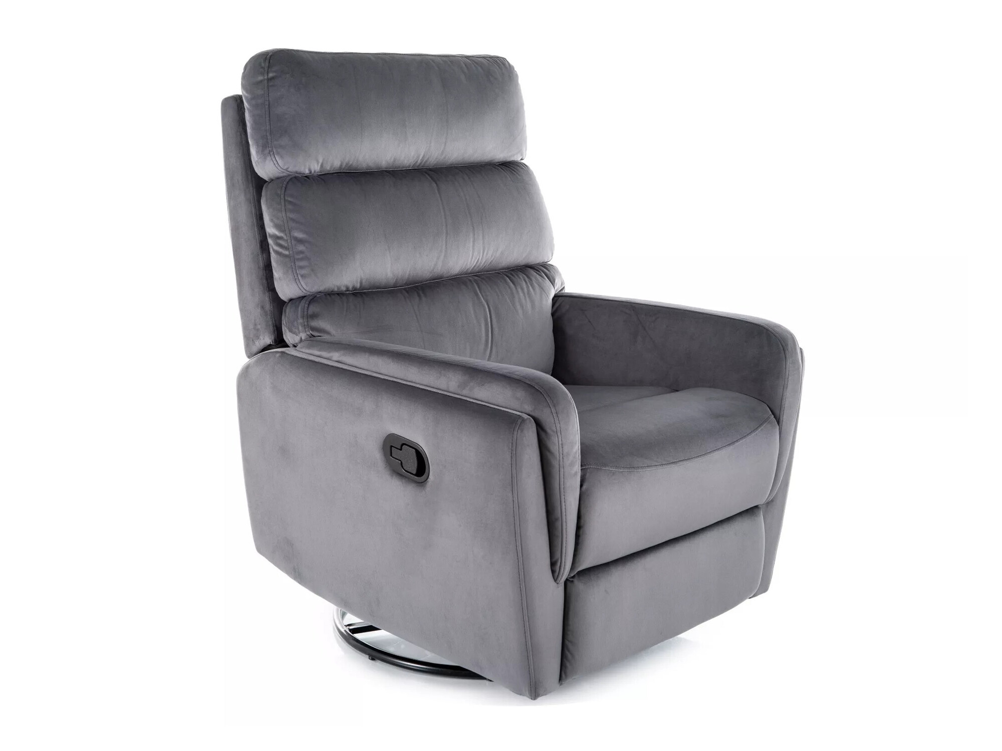 Atpūtas krēsls reglainer Detroit 703 (Pelēks)