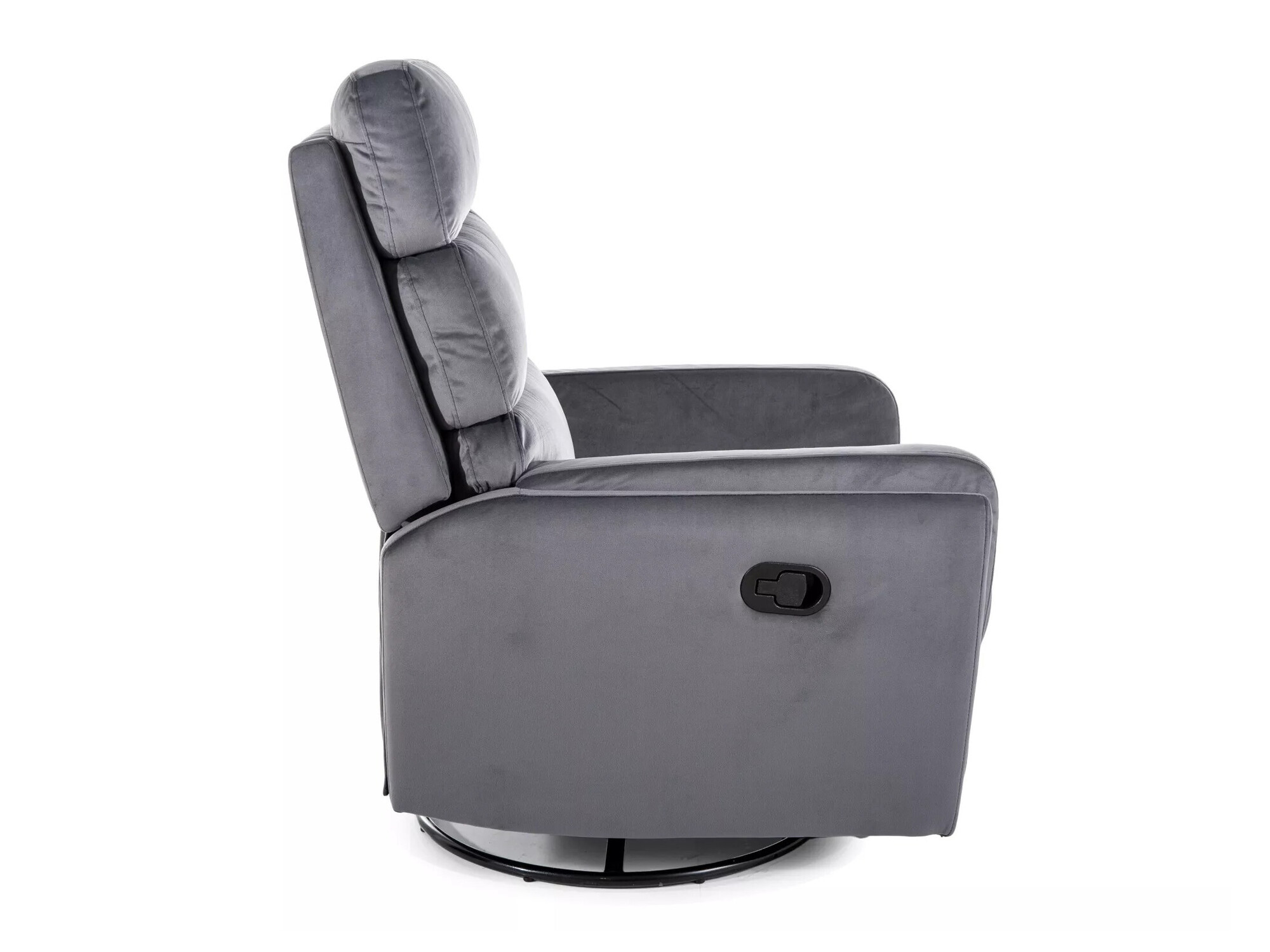 Atpūtas krēsls reglainer Detroit 703 (Pelēks)
