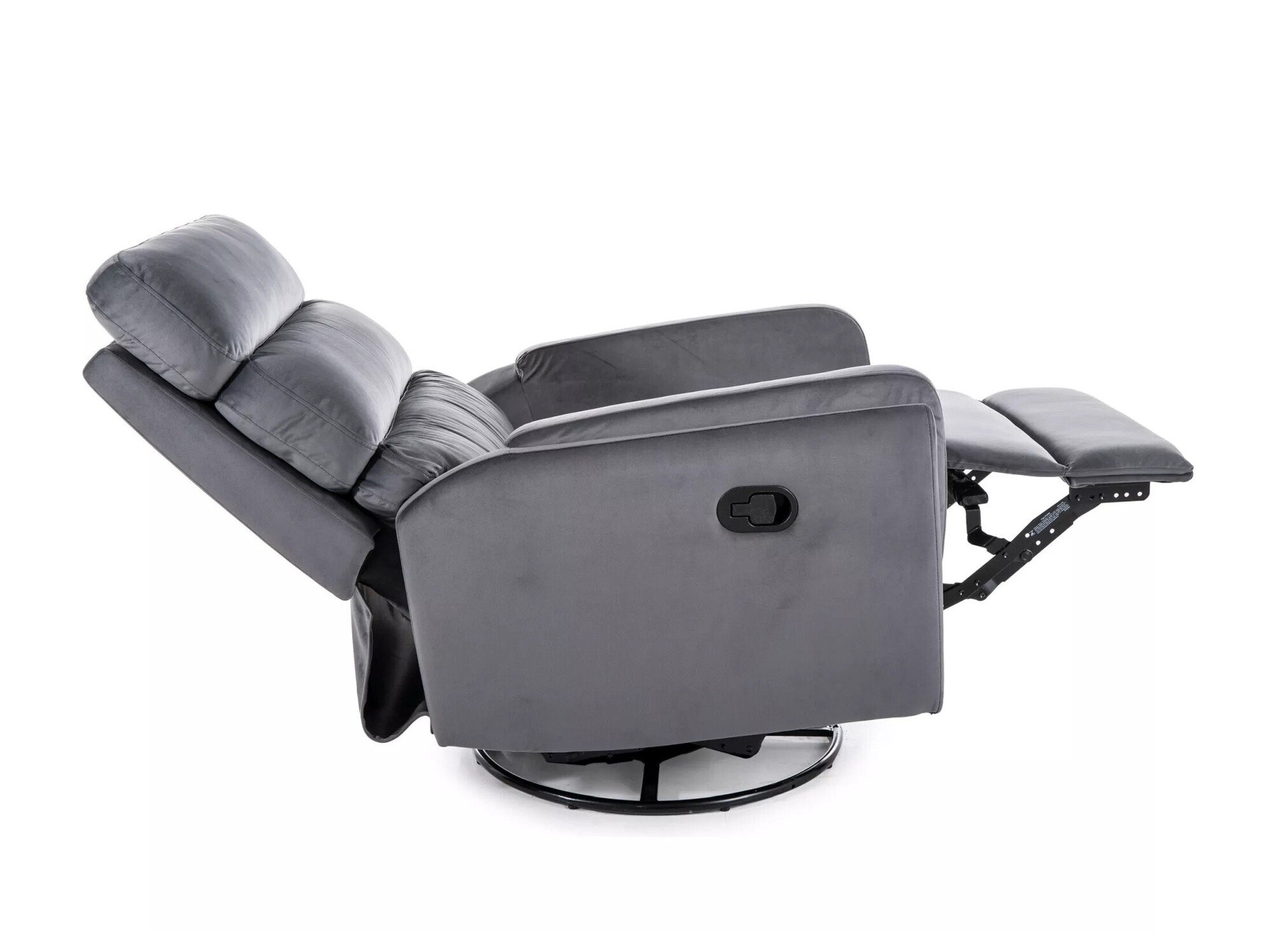 Atpūtas krēsls reglainer Detroit 703 (Pelēks)