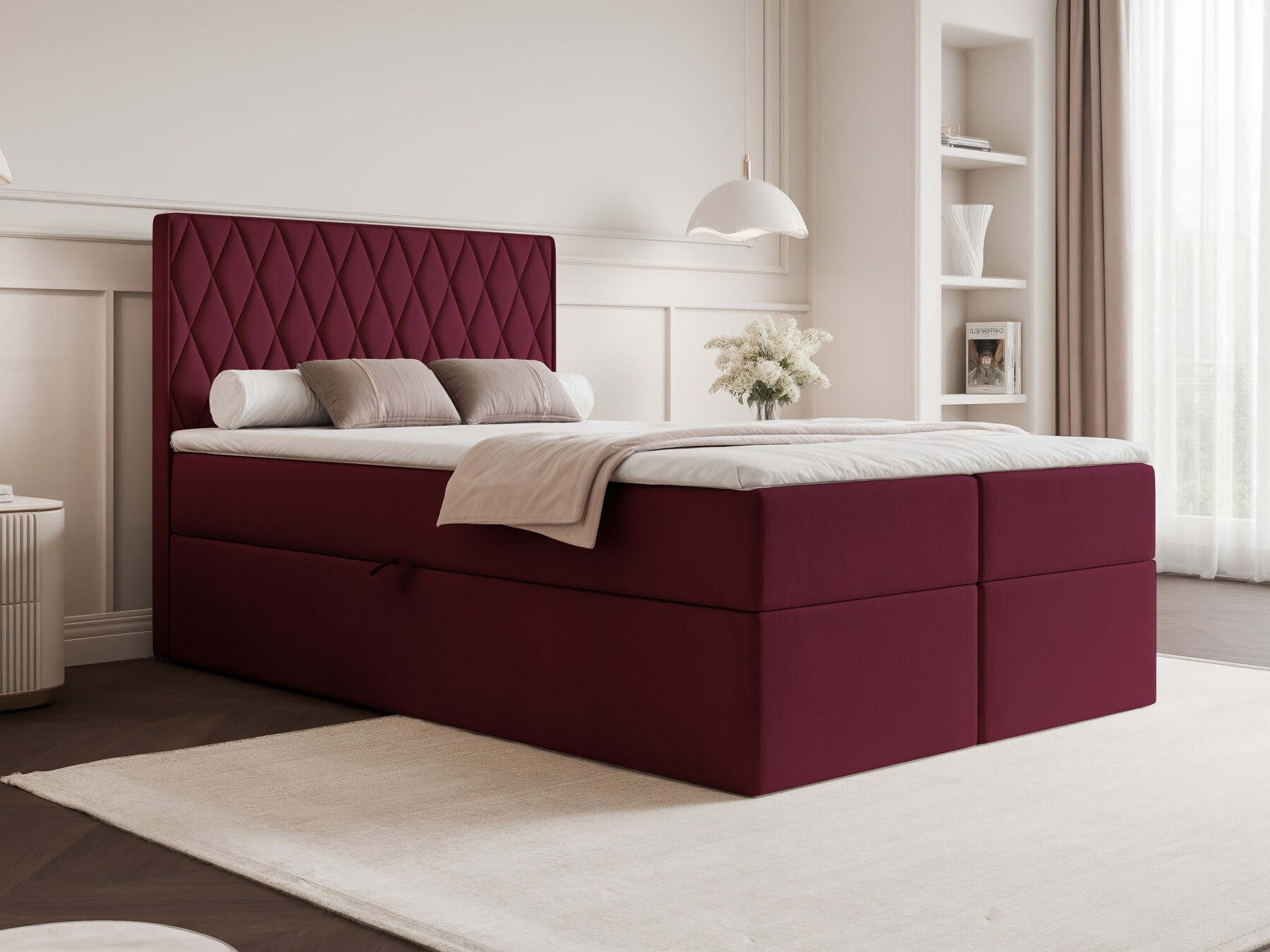 Kontinentālā gulta Martinez 114 (Magic Velvet 2229)