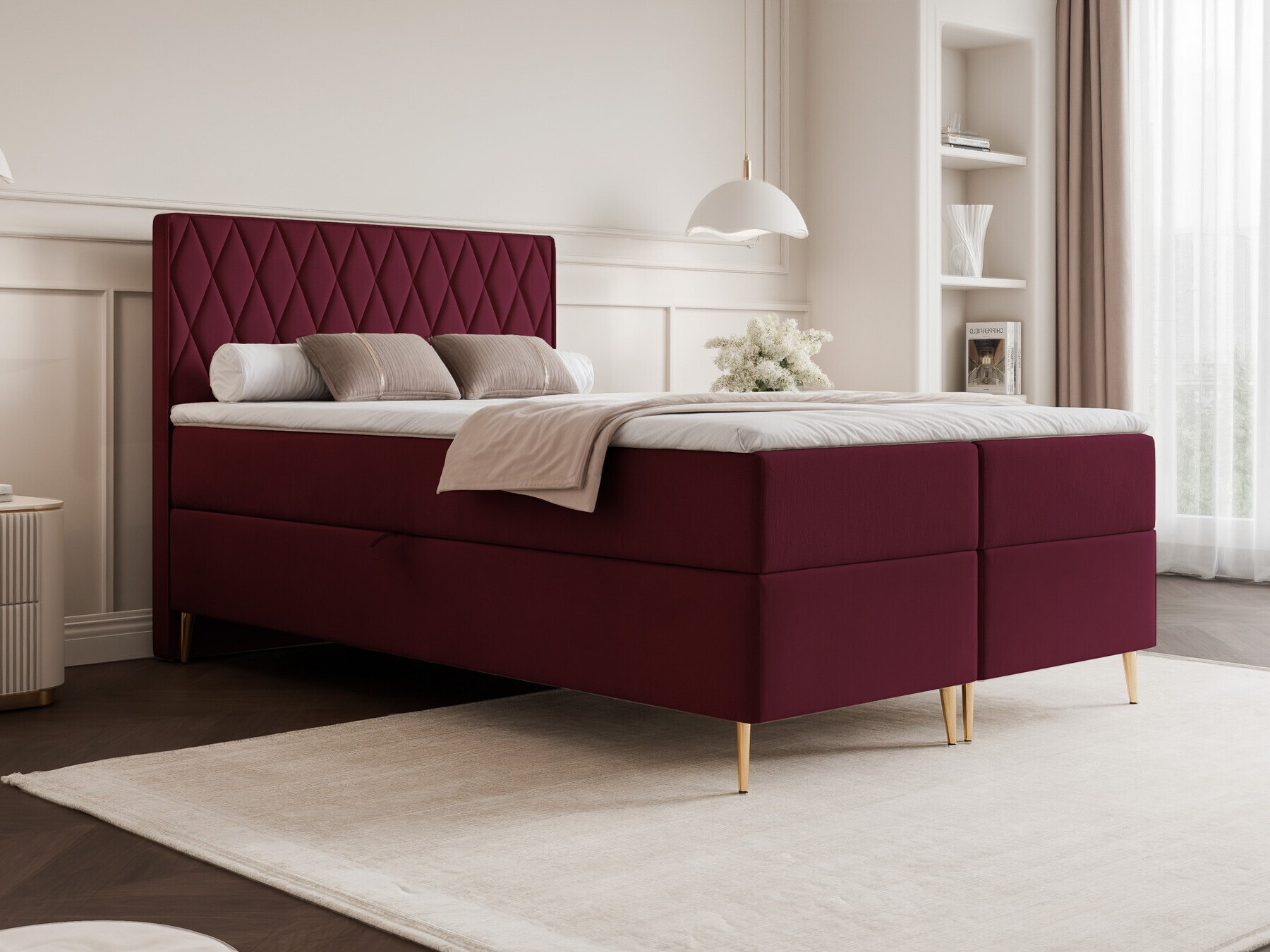 Kontinentālā gulta Martinez 110 (Magic Velvet 2229)