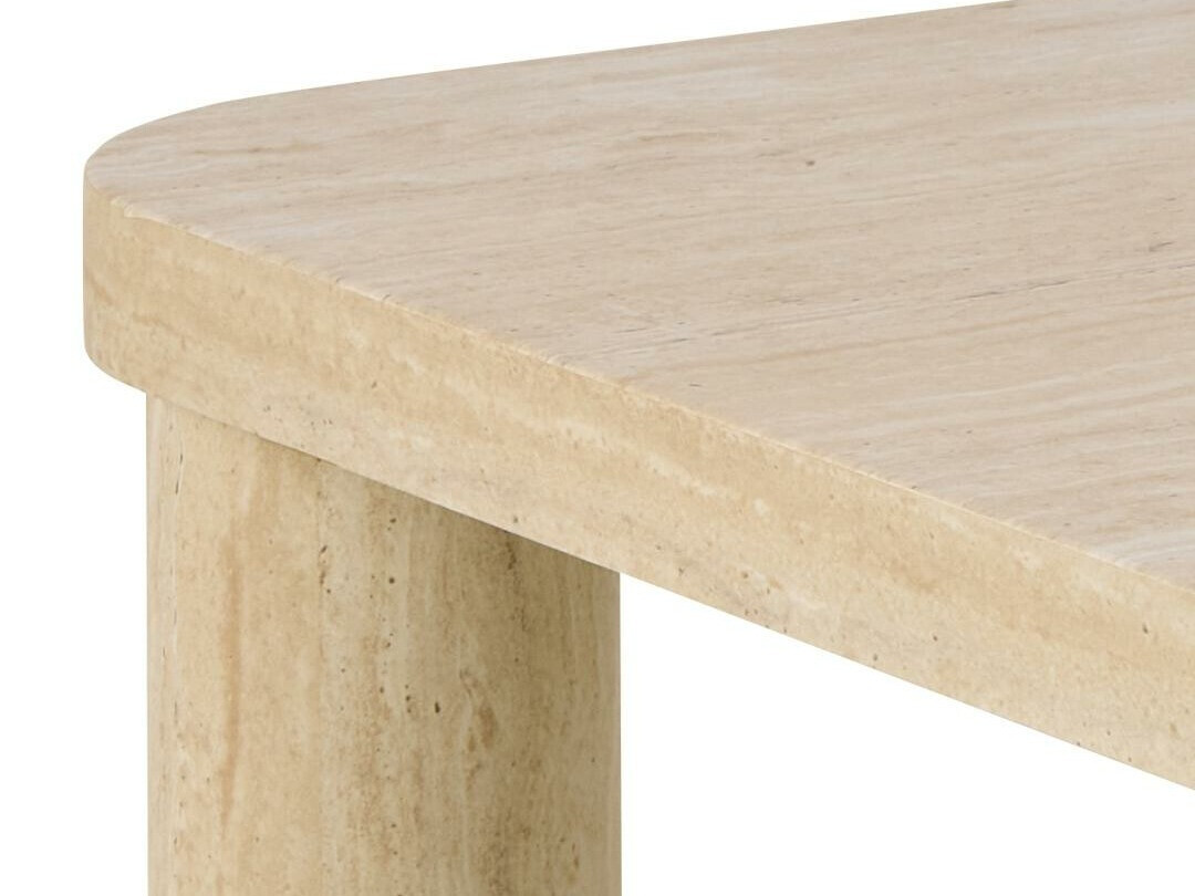 Žurnālu galdiņš Norsica 994 (Gaišs Travertine)