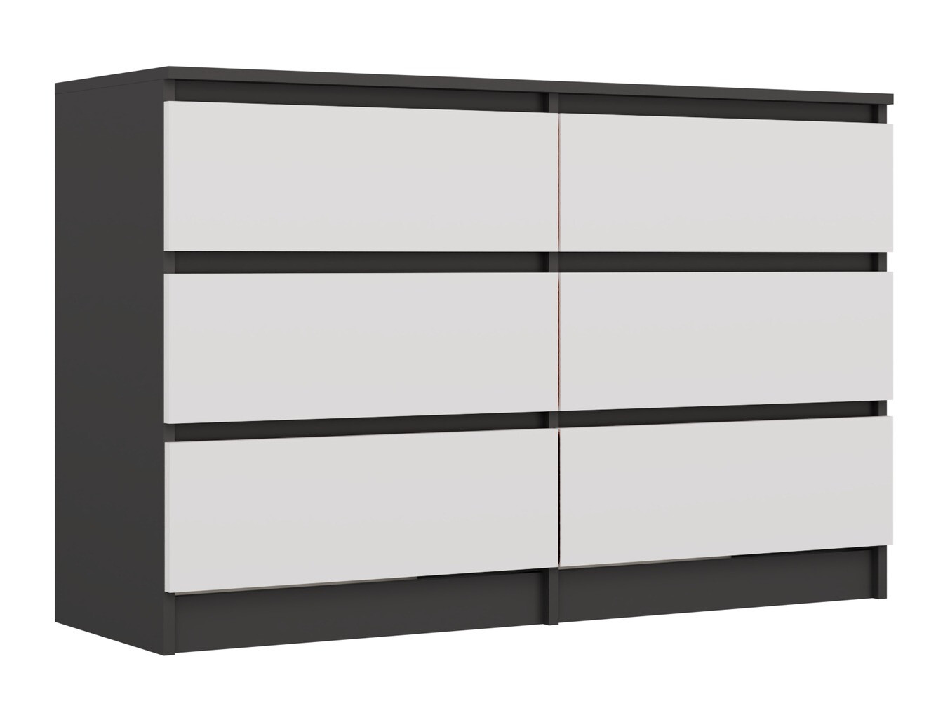 Kumode Elbvelu 103 (Antracīts + Balts)
