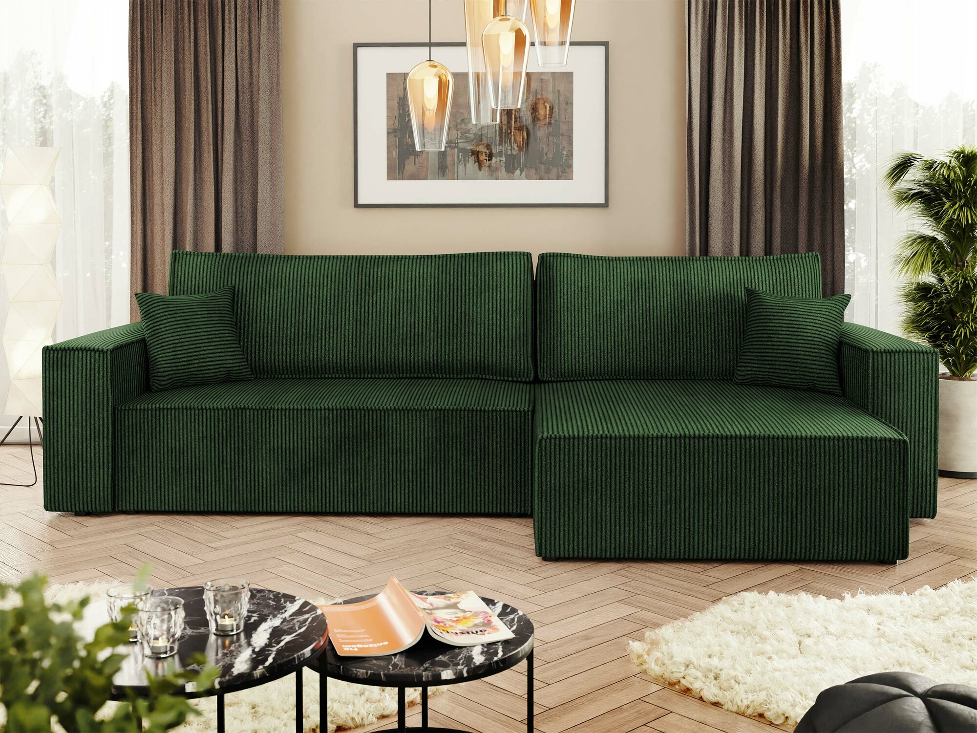 Stūra dīvāns Vespes II (Poso 14)
