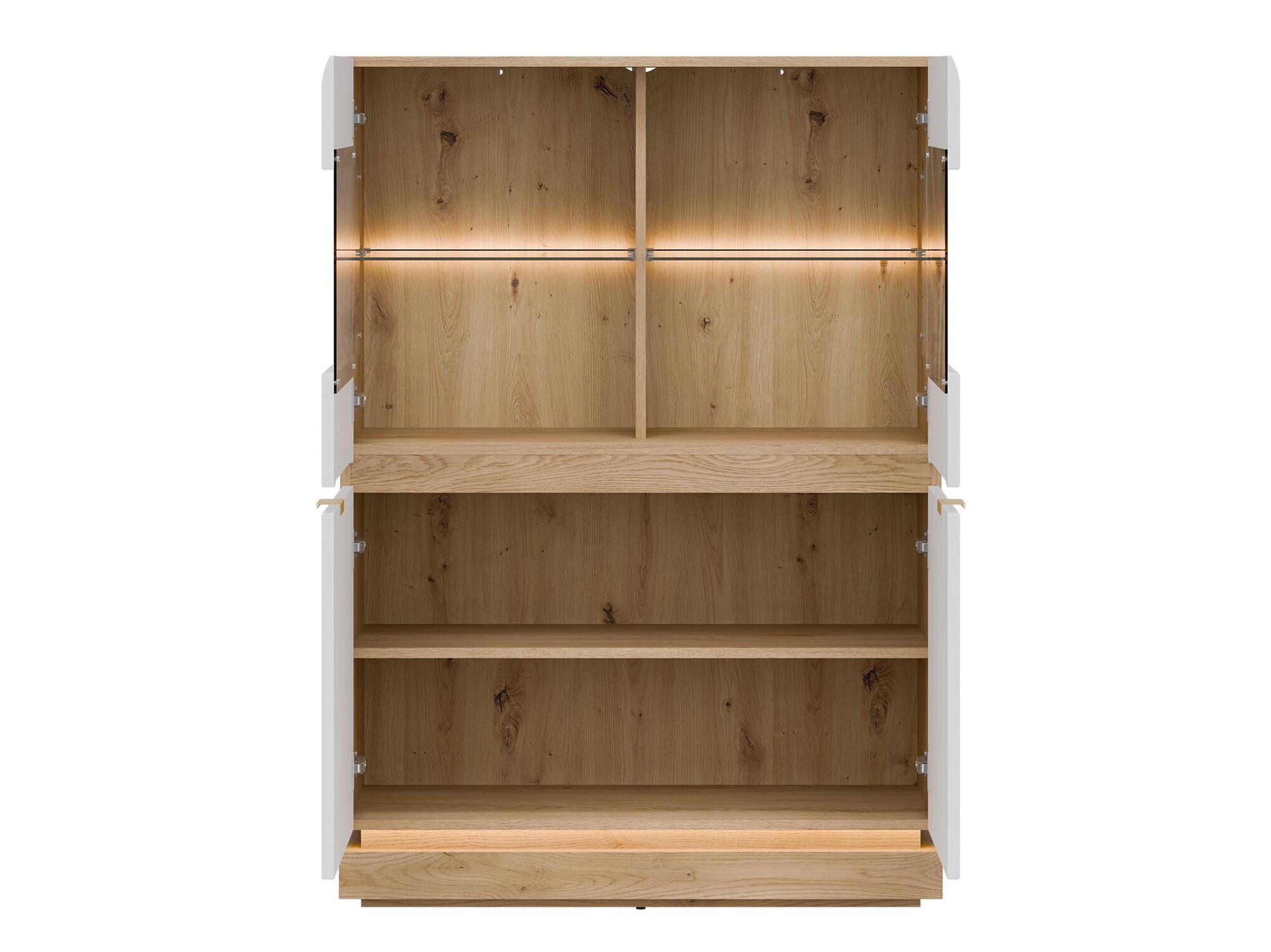 Skapis Teselbu 105 (Balts + Ozols)