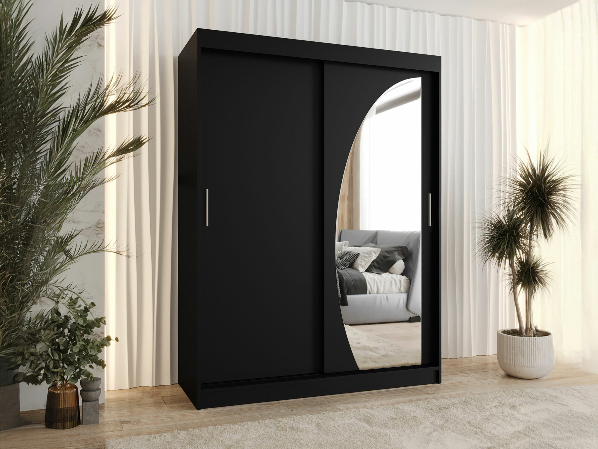 Skapis Hartford 503 (Melns)