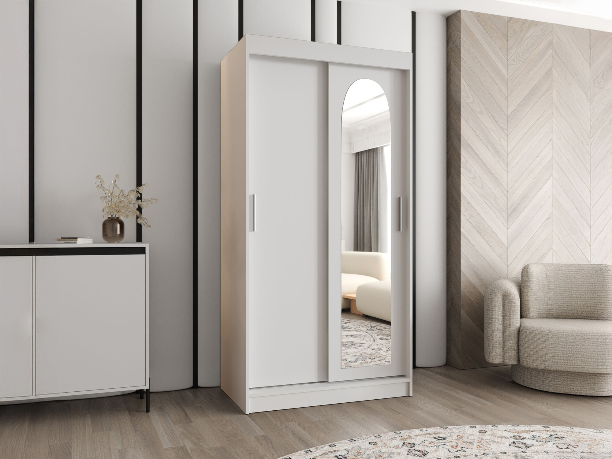 Skapis Hartford 505 (Balts)