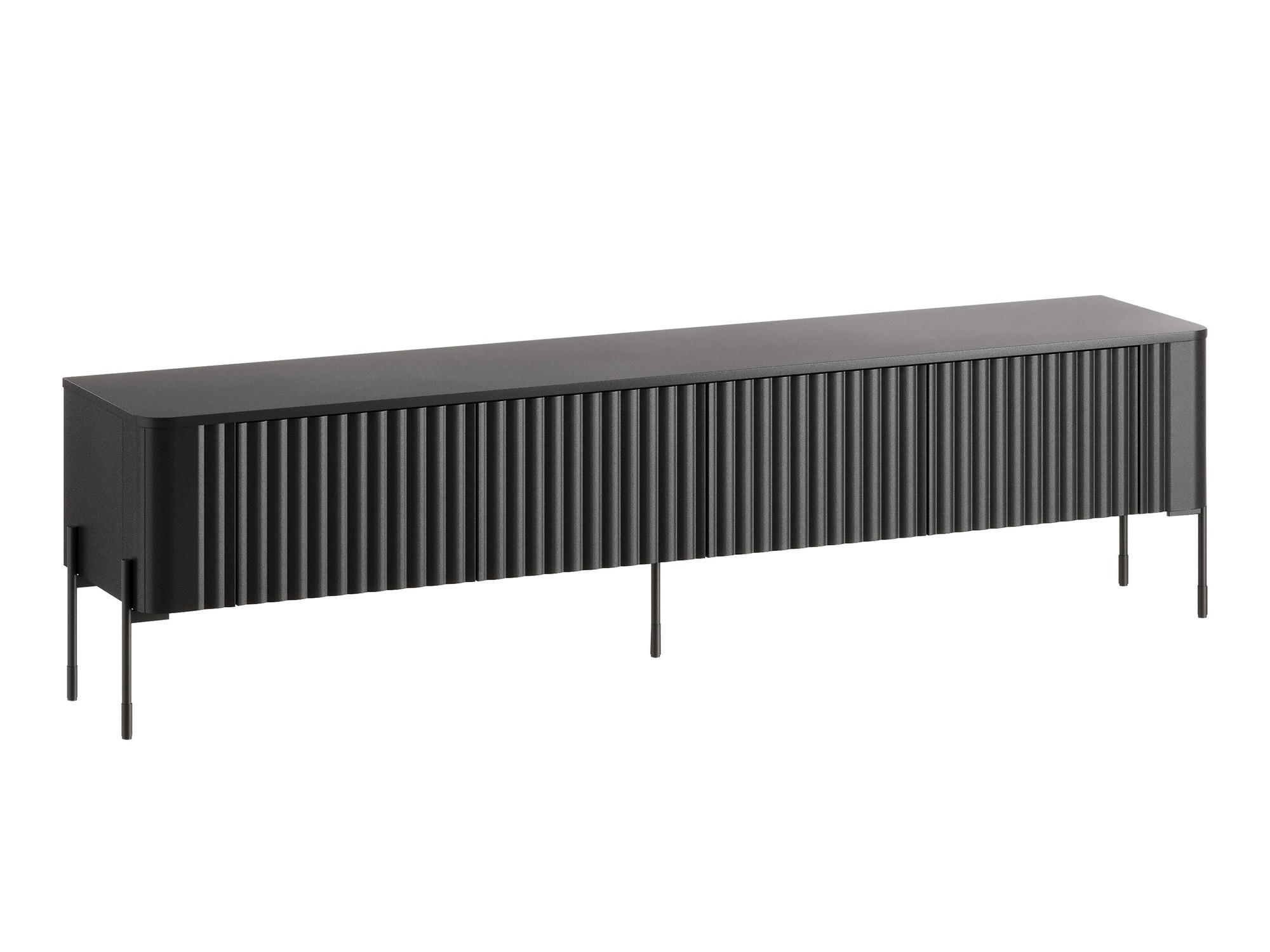 TV galds Nobilitas (Melns)