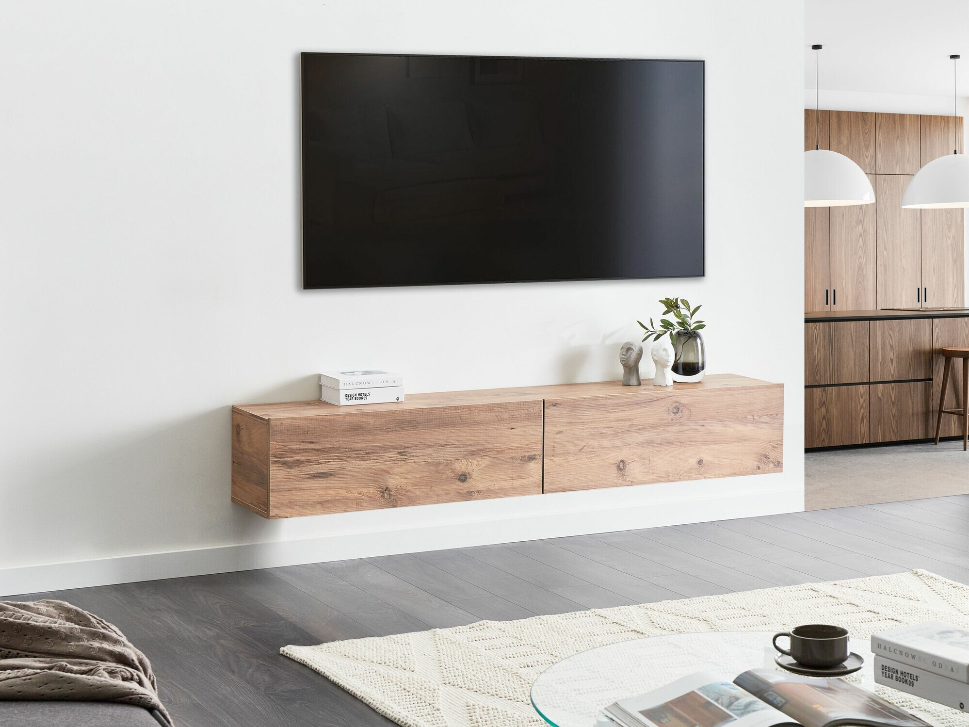 TV galds Berwyn 2664 (Brūns)