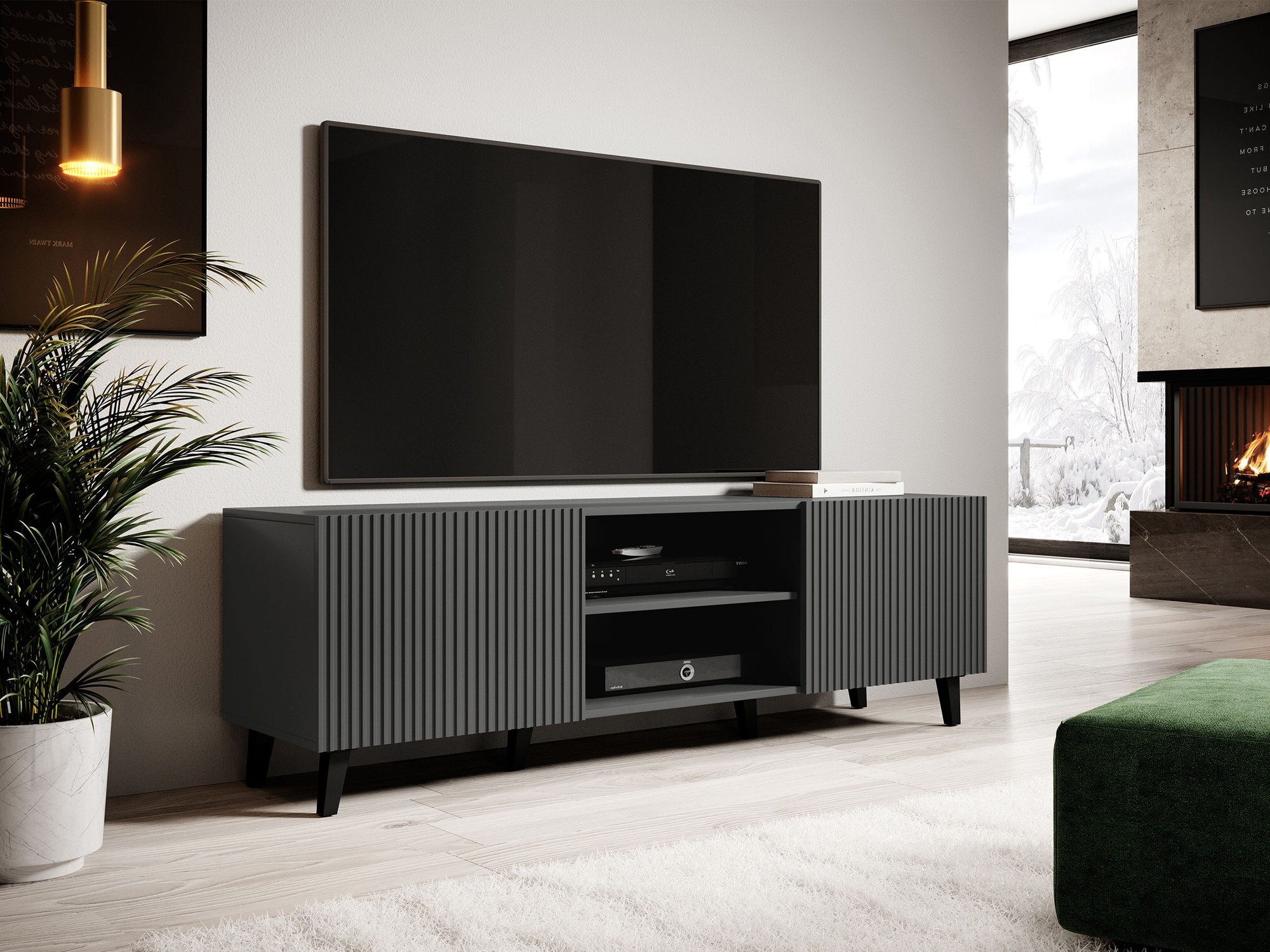 TV galds Comes (Antracīts)