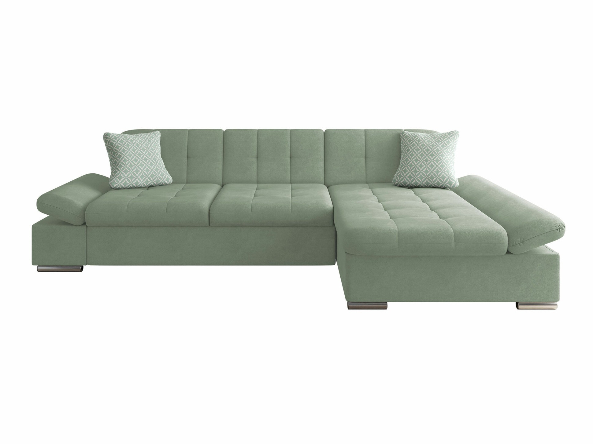 Stūra dīvāns Comfivo Serenitas (Uttario Velvet 2954 + Evo 29)