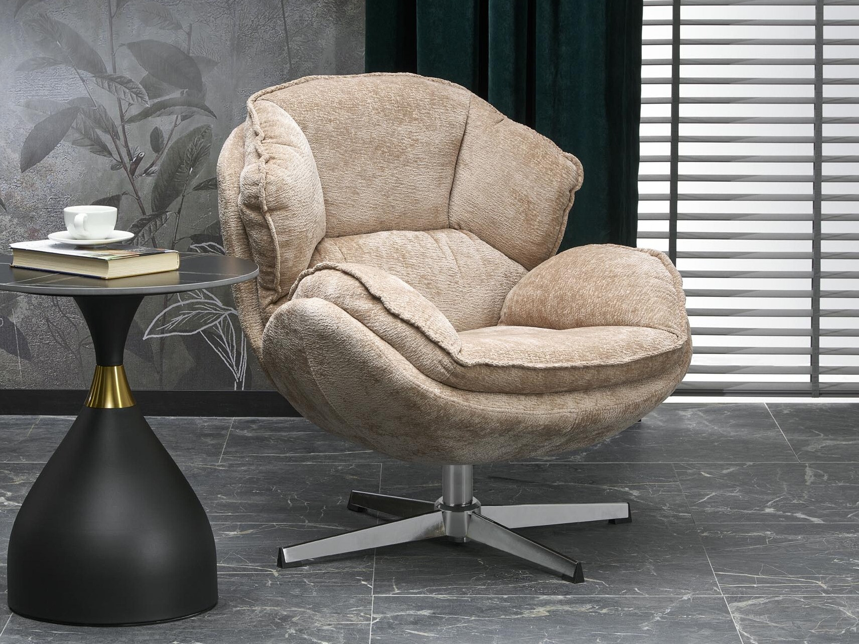 Atpūtas krēsls Houston 1958 (Bēšs)