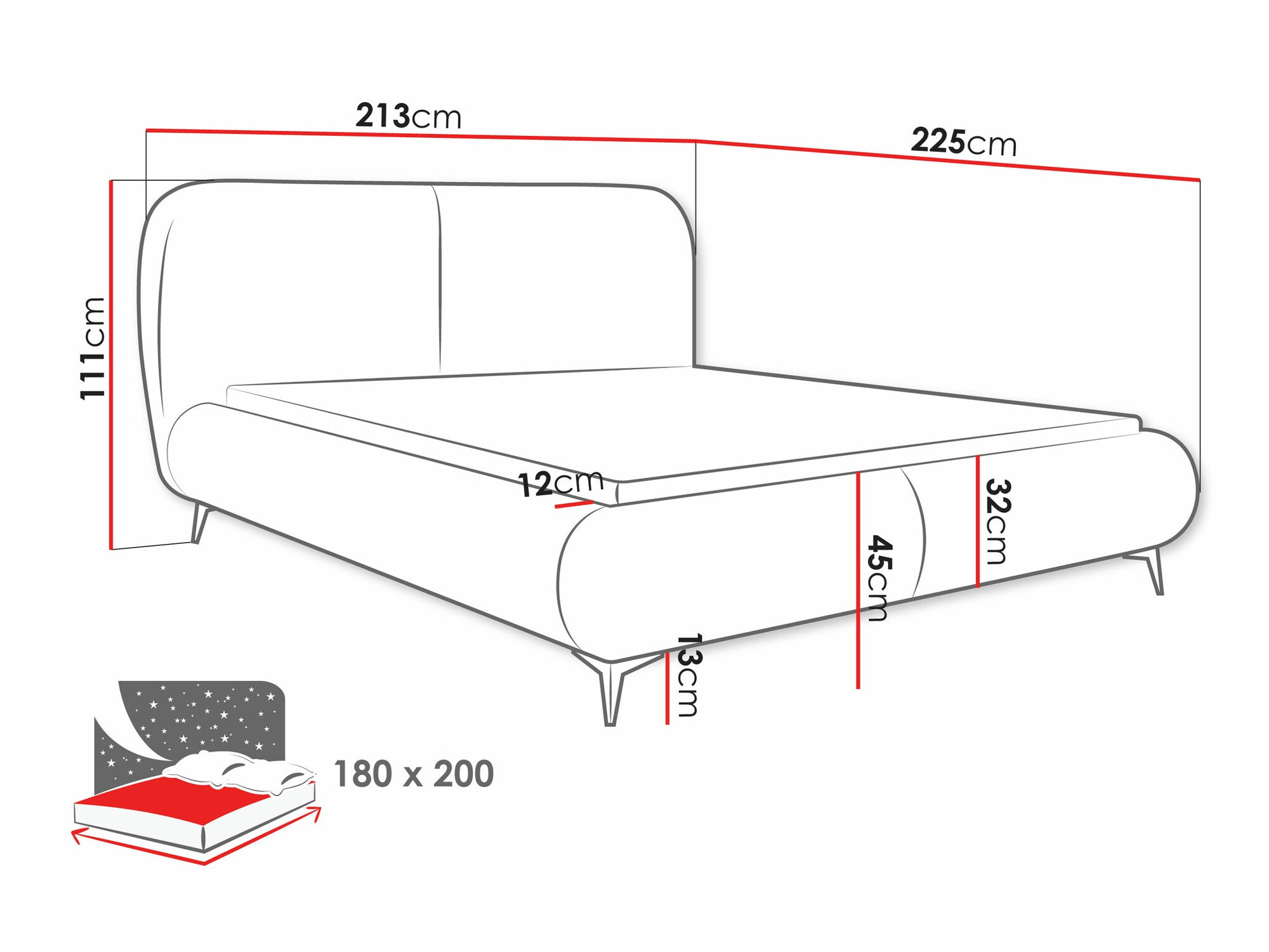 Gulta TrendyNest Fenara (Coral 50)