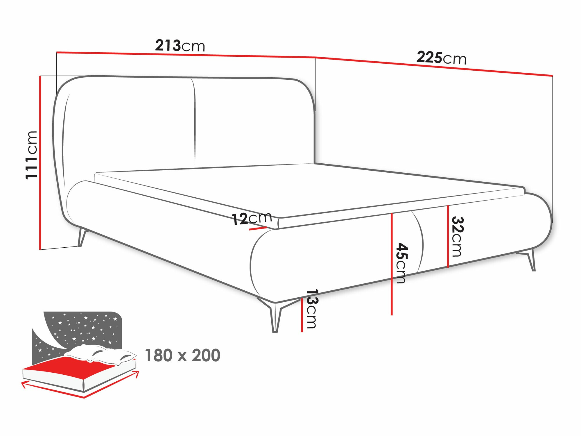 Gulta TrendyNest Fenara (Coral 55)
