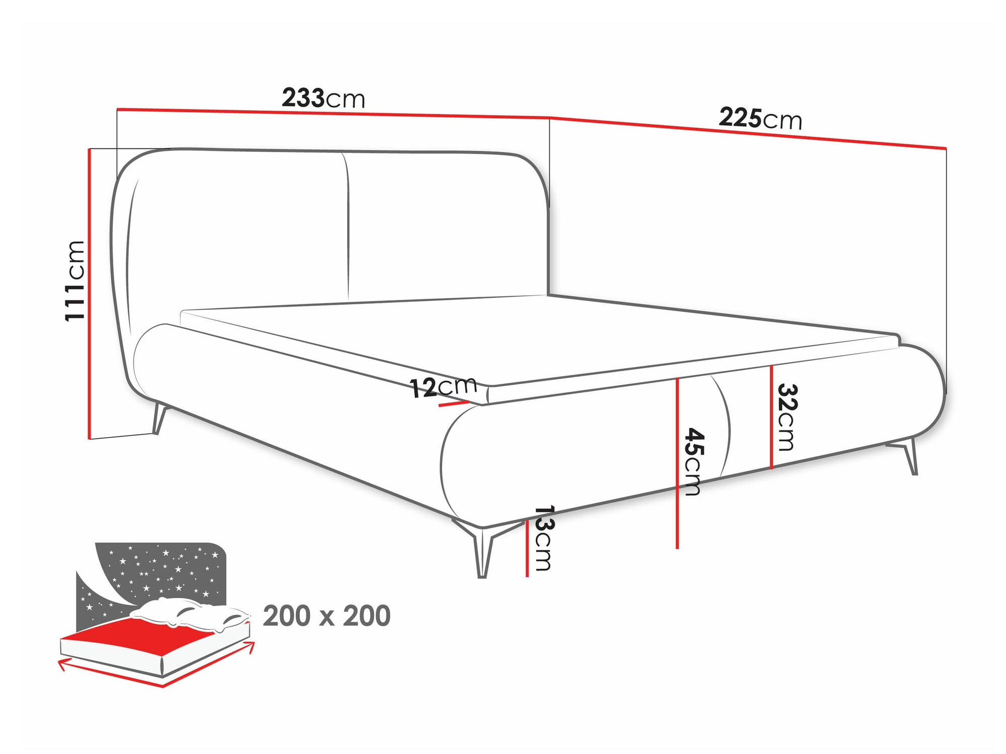 Gulta TrendyNest Fenara (Coral 55)