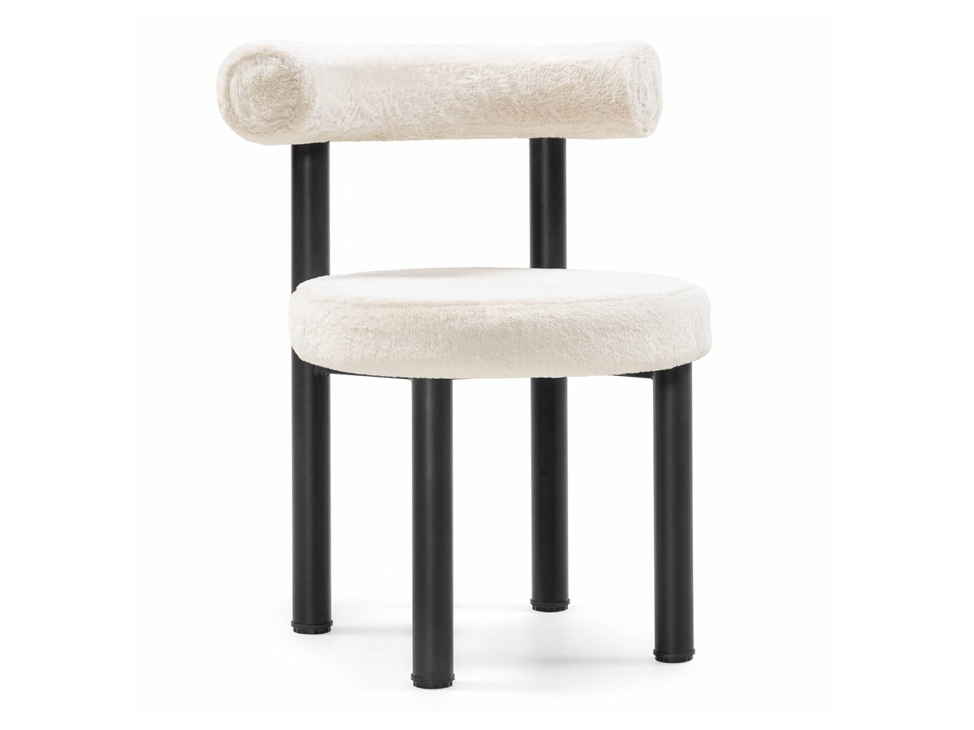 Krēsls Burleson 187 (Ecru balts + Melns)