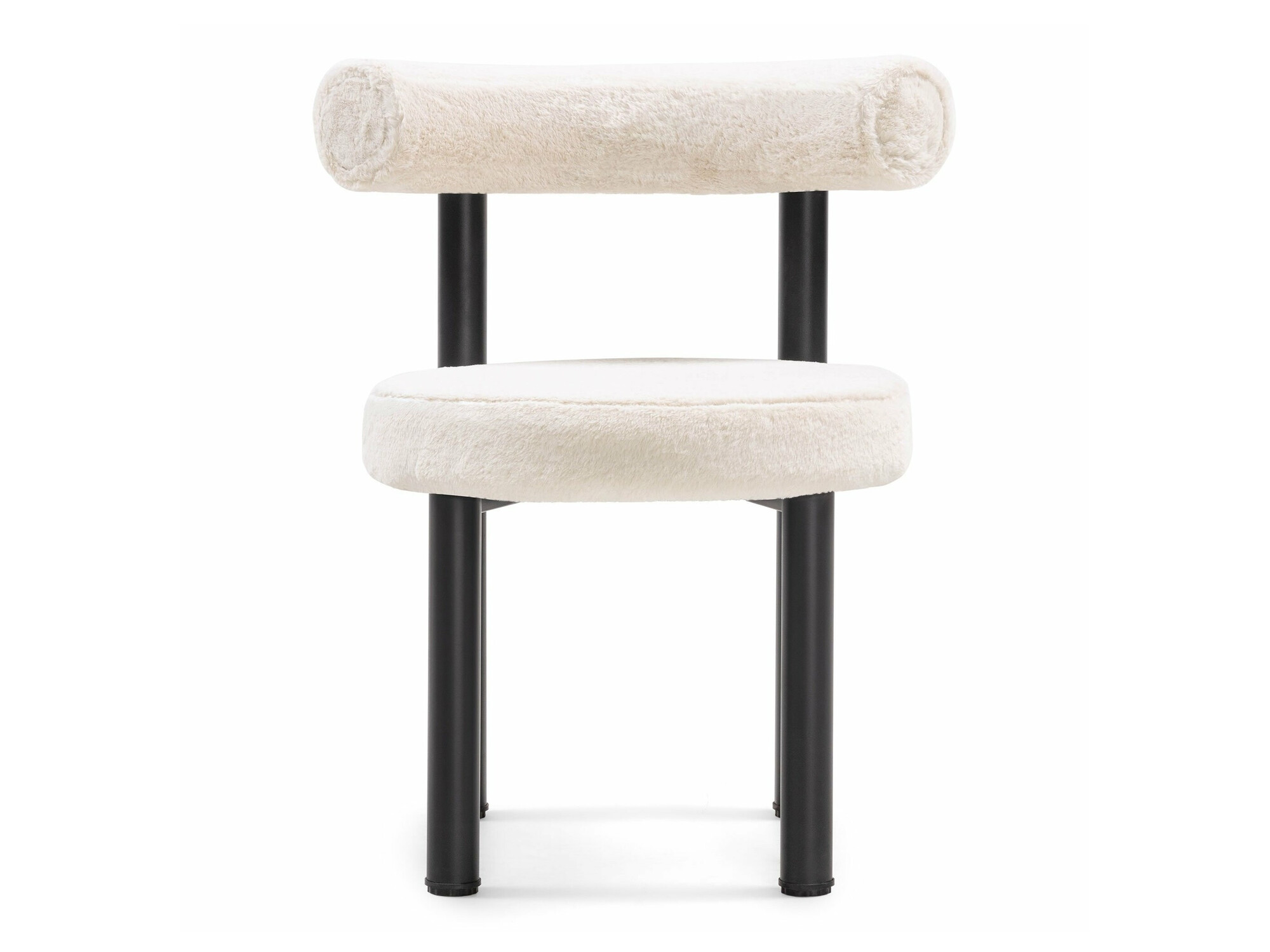 Krēsls Burleson 187 (Ecru balts + Melns)